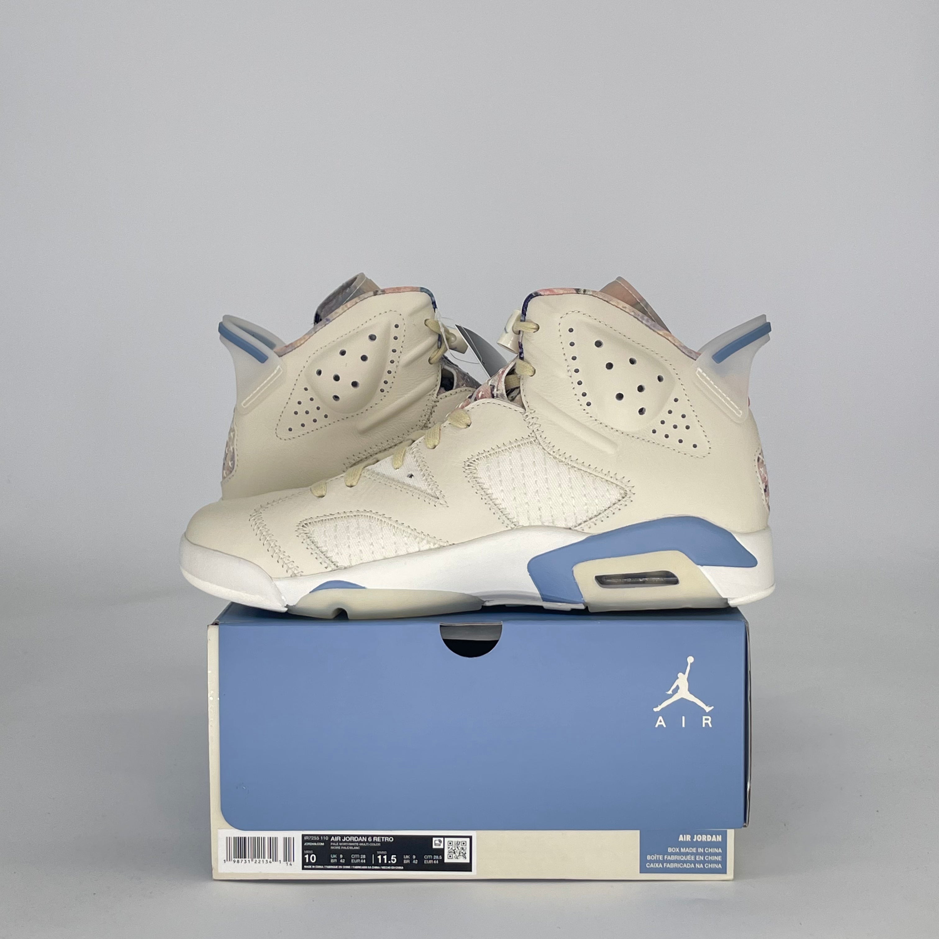 AIR JORDAN 6 SASHIKO IR7255-110 SIZE 10/11.5W