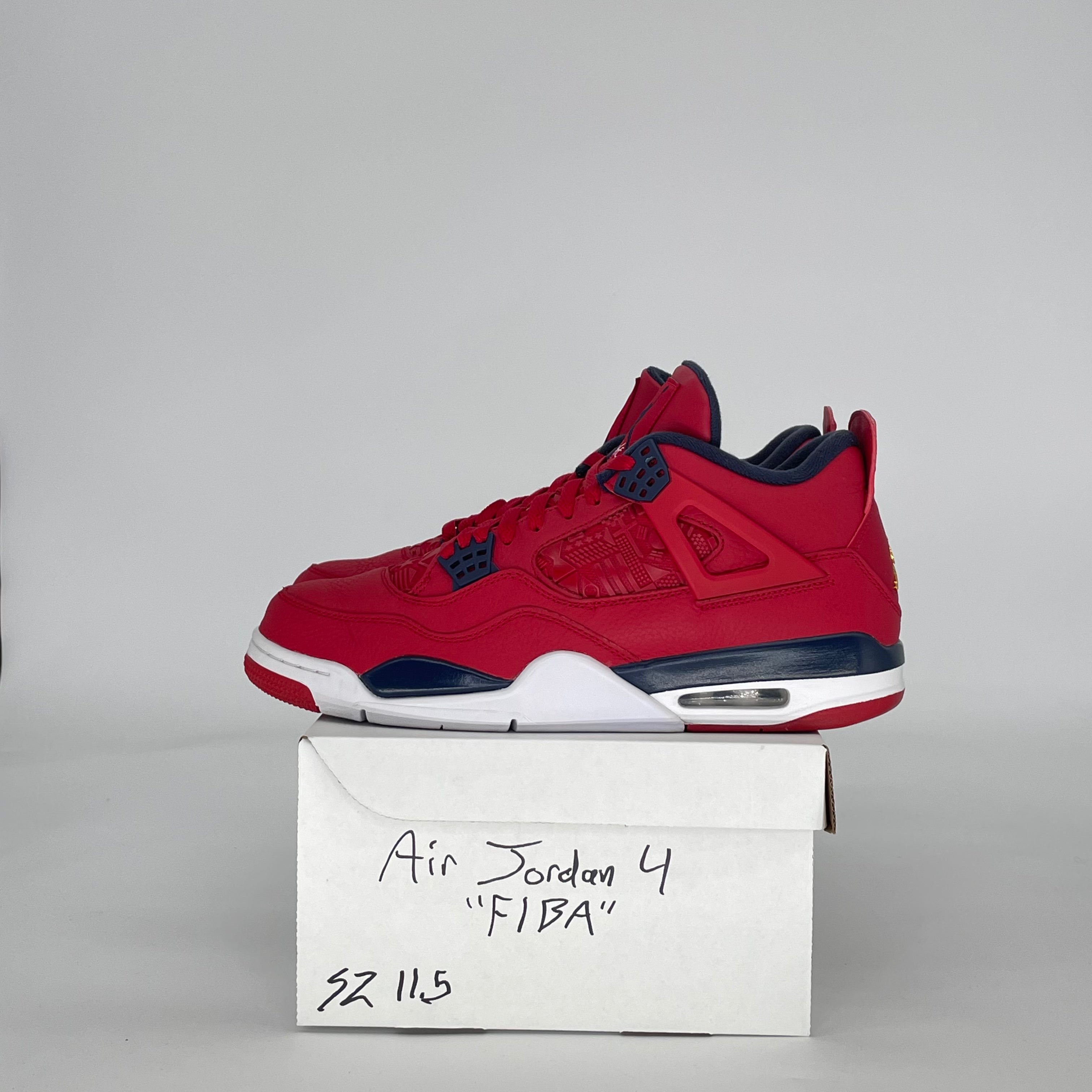 AIR JORDAN 4 FIBA (2019) CI1184-617 SIZE 11.5/13W