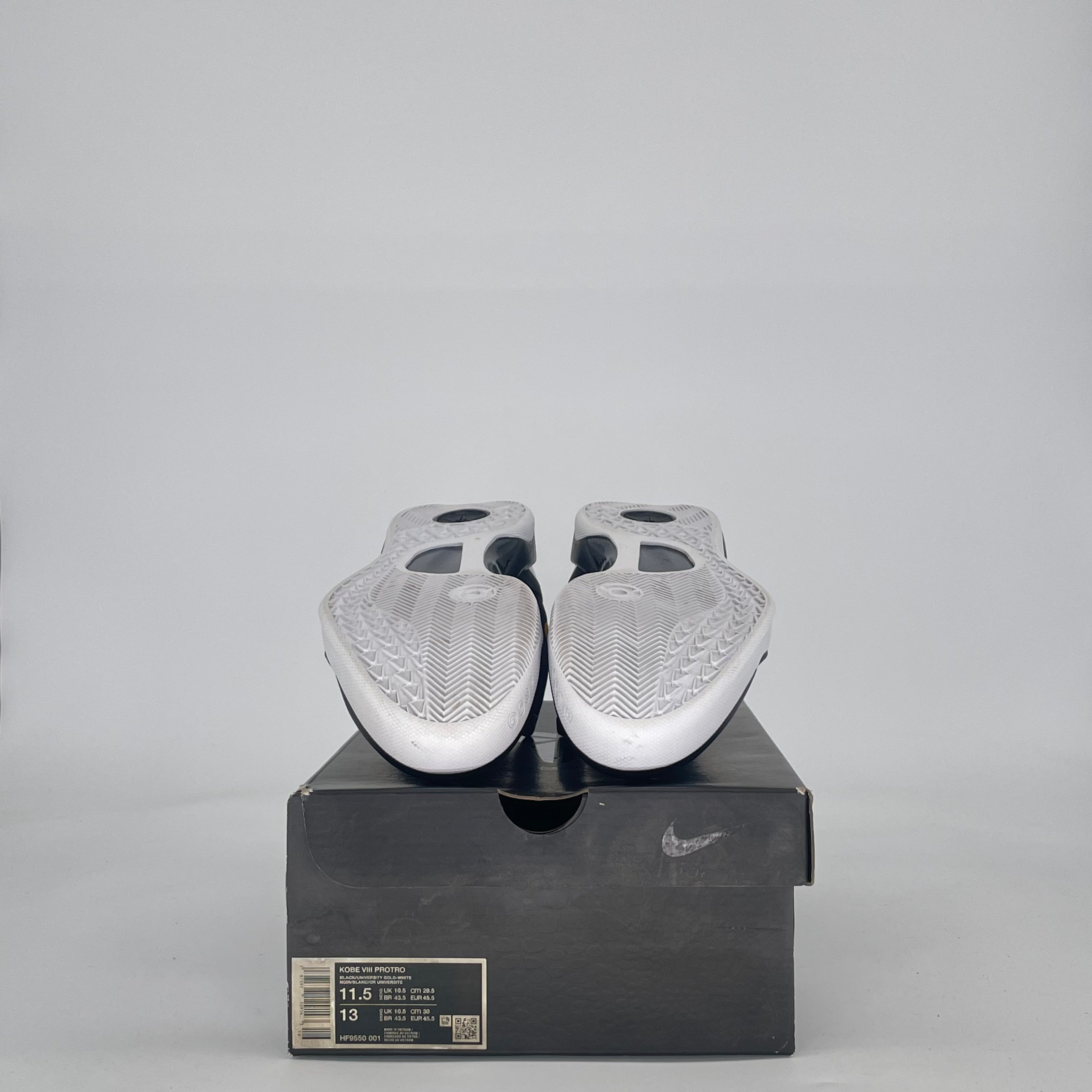 NIKE KOBE 8 PROTRO LAKERS AWAY HF9550-001 SIZE 11.5/13W