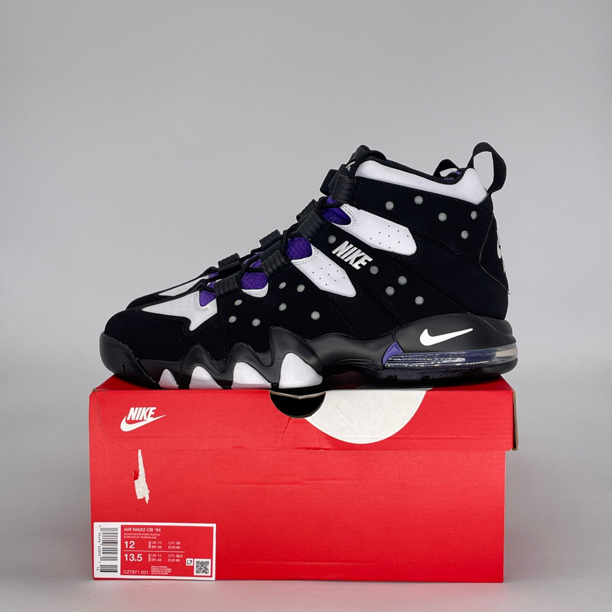 Nike Air Max 2 CB '94 Black White Purple