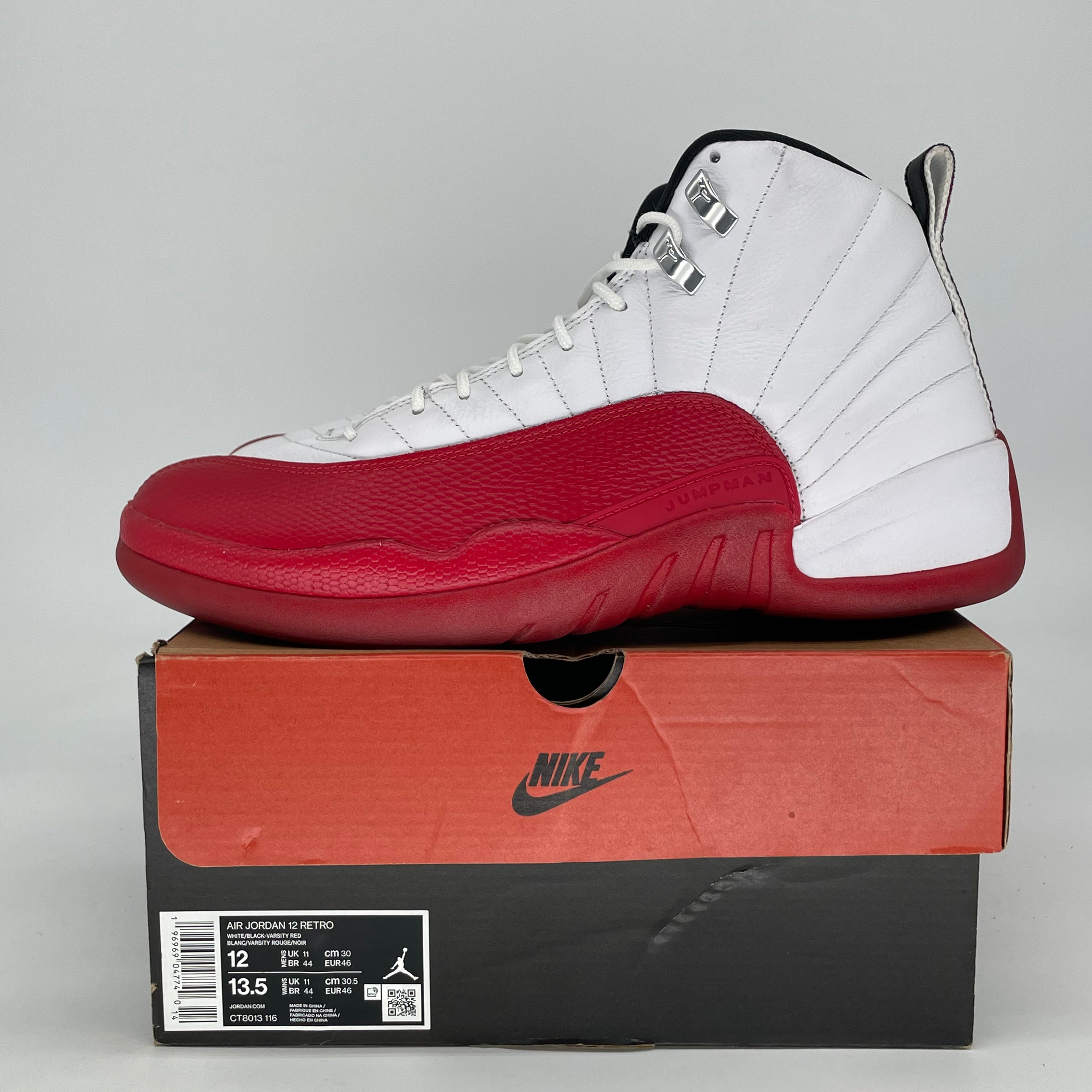 AIR JORDAN 12 CHERRY CT8013-116