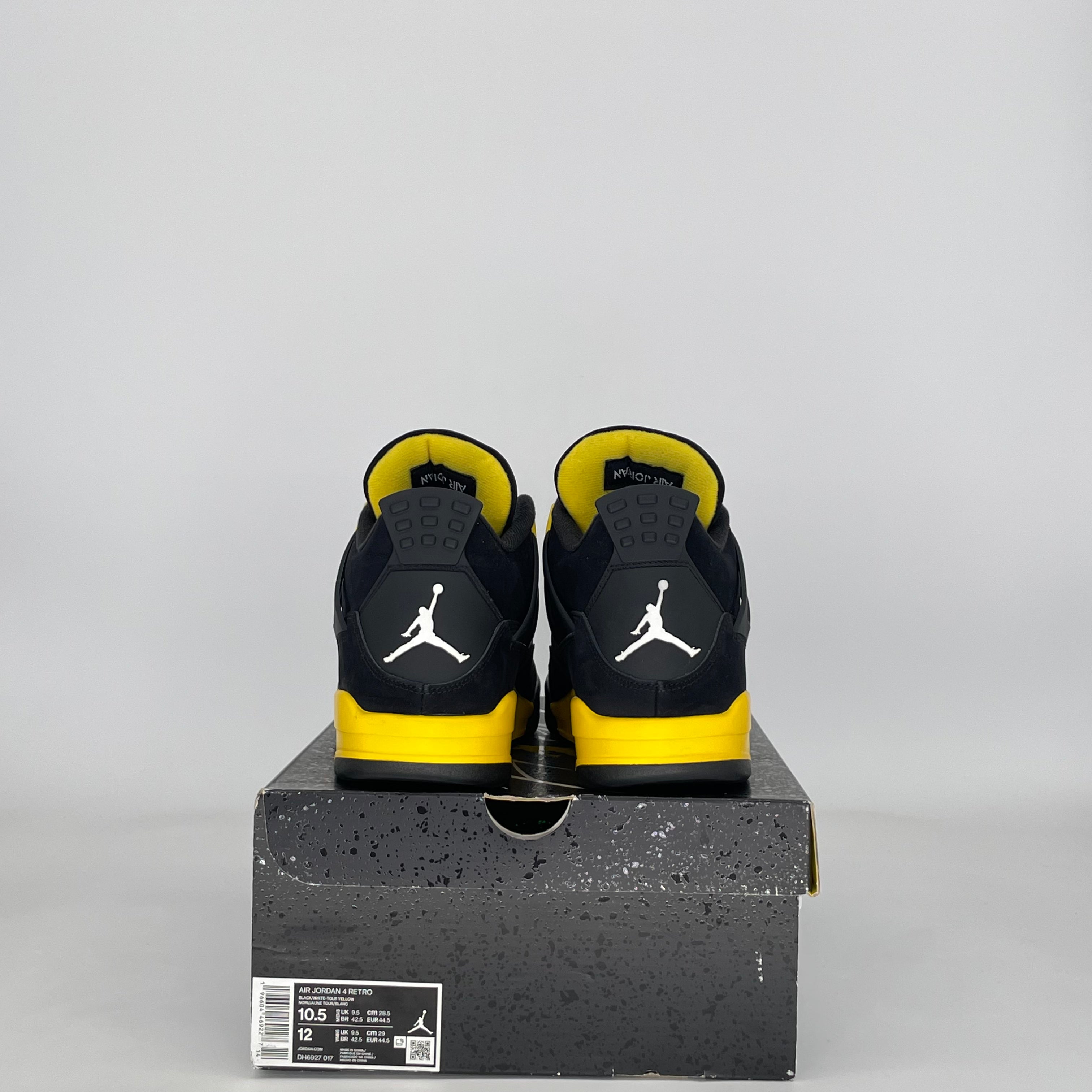 AIR JORDAN 4 THUNDER (2023) DH6927-017 SIZE 10.5/12W