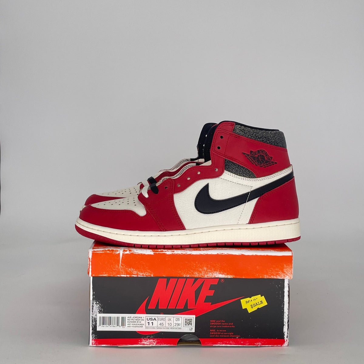 Jordan 1 Retro High OG Chicago Lost and Found