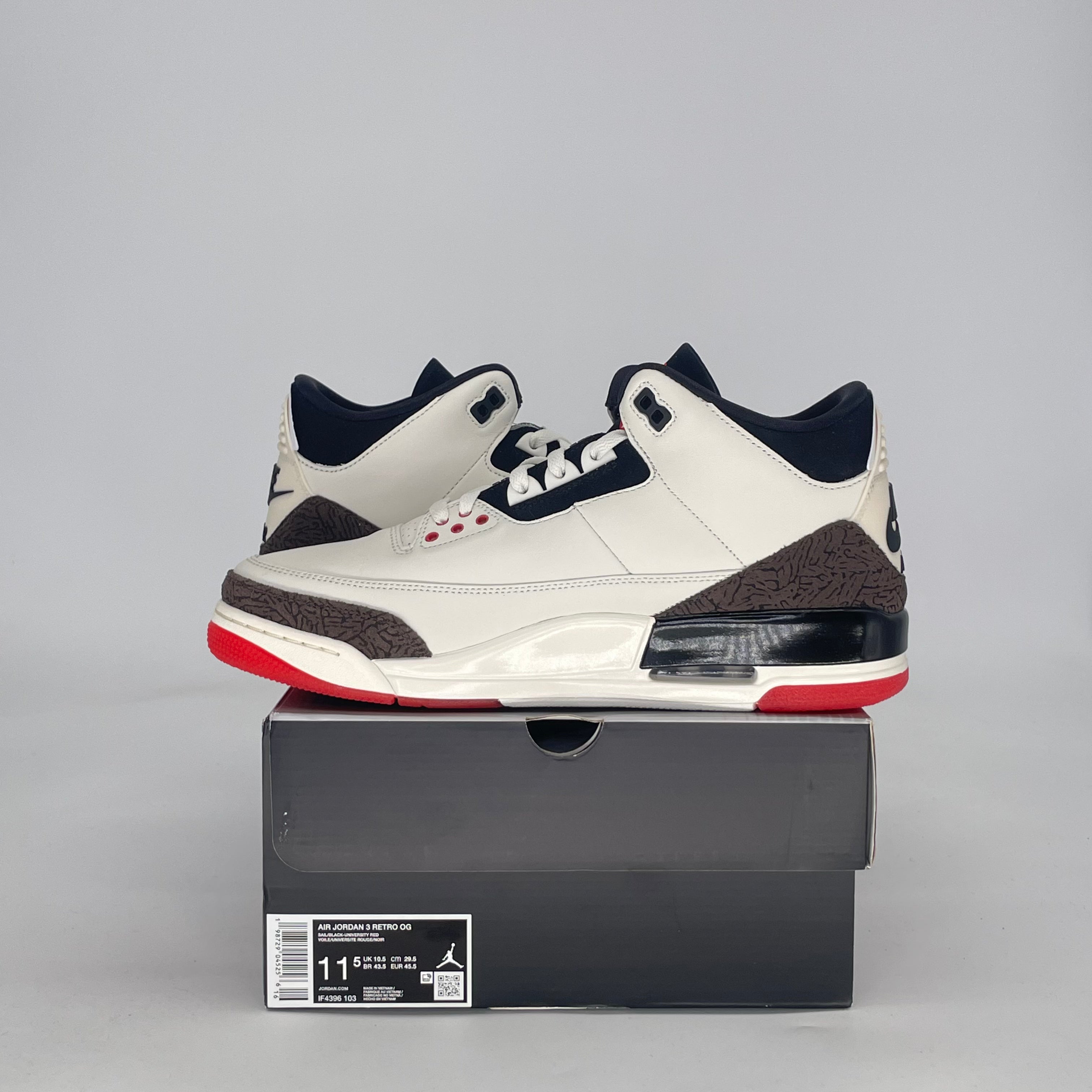 AIR JORDAN 3 WORLDS BEST DAD IF4396-103 SIZE 11.5/13W