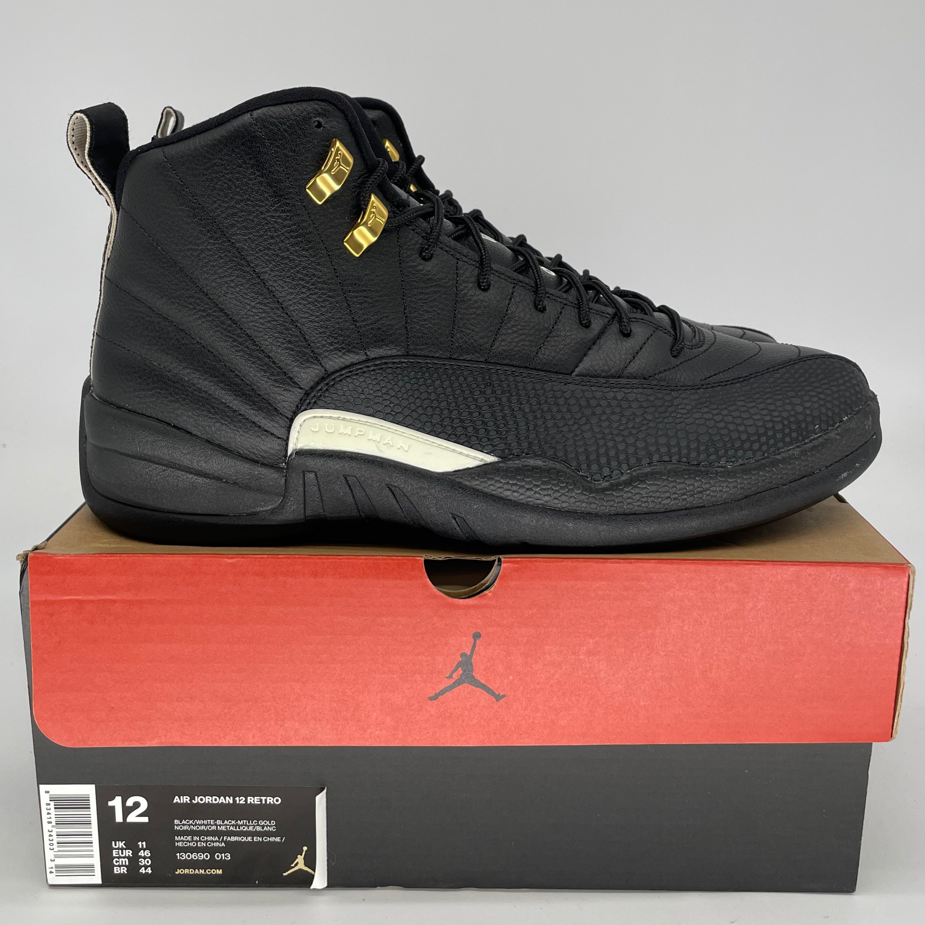 AIR JORDAN 12 THE MASTER SIZE 12 130690-013