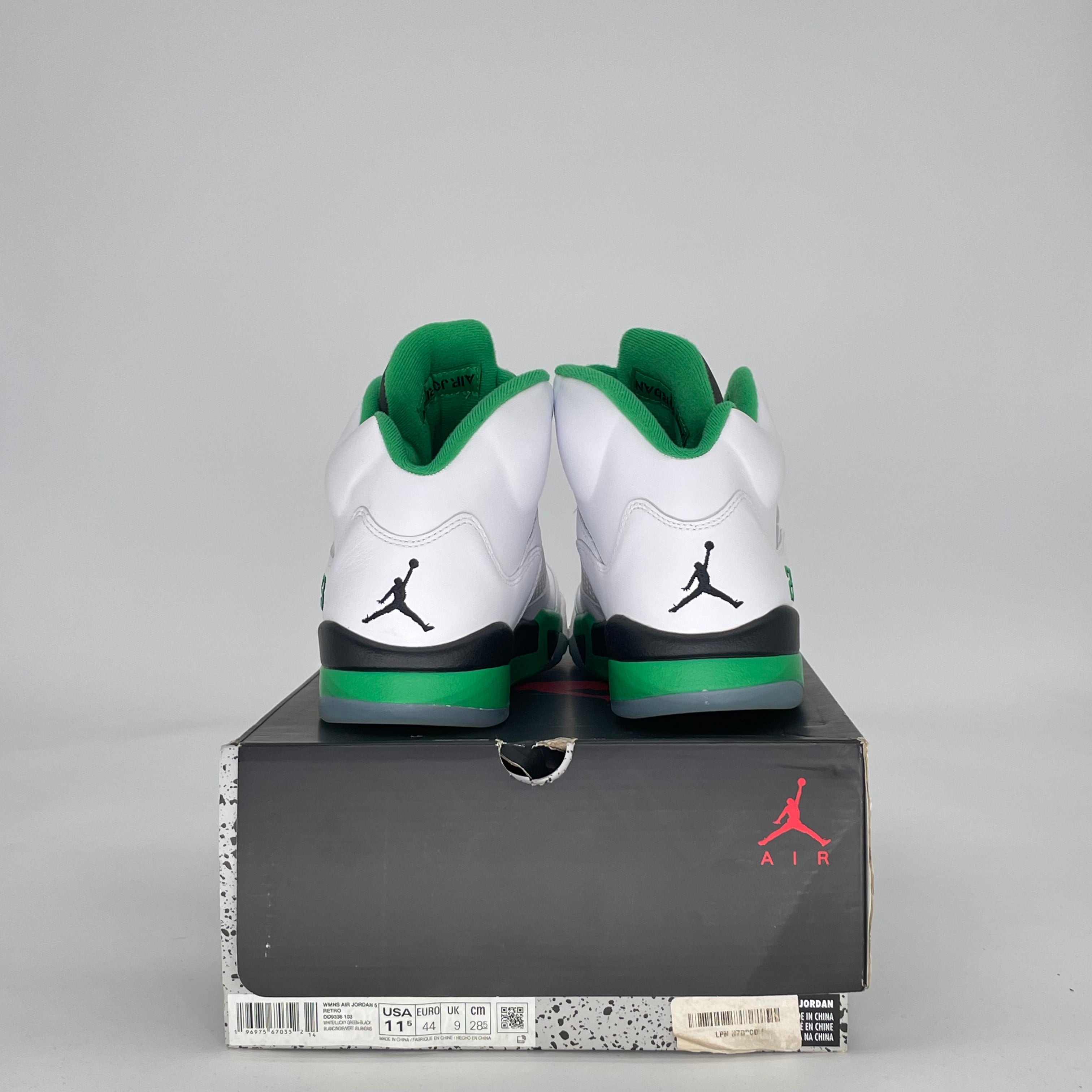 AIR JORDAN 5 LUCKY GREEN DD9336-103 SIZE 10/11.5W