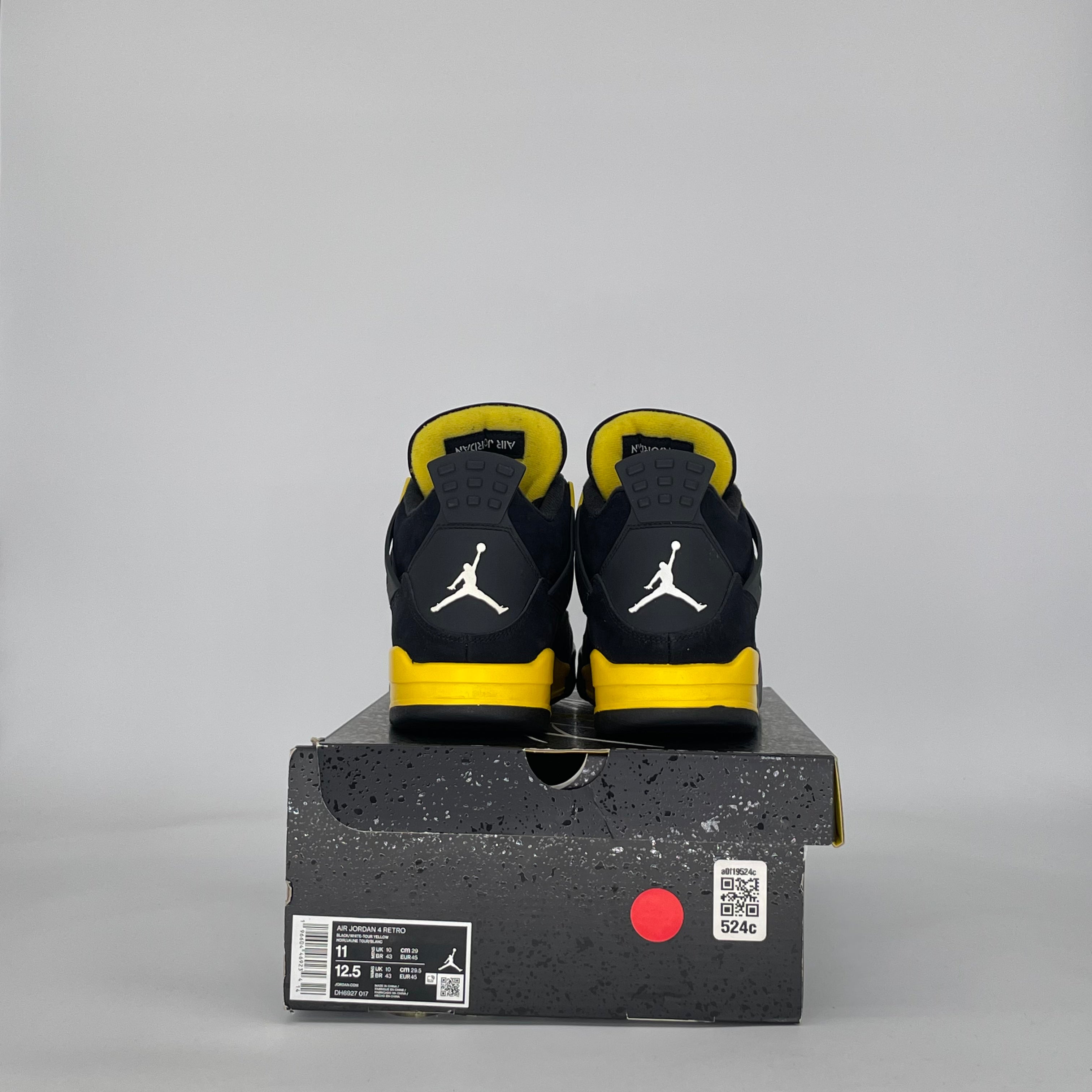 AIR JORDAN 4 THUNDER (2023) DH6927-017 SIZE 11/12.5W