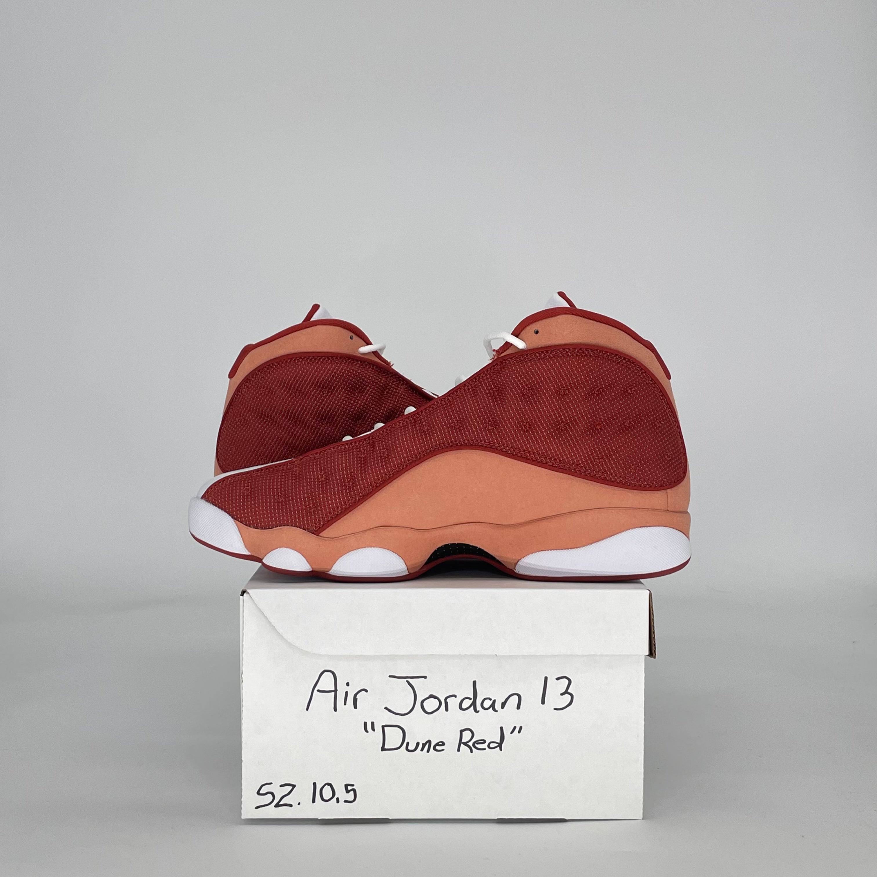 AIR JORDAN 13 DUNE RED DJ5982-601 SIZE 10.5/12W