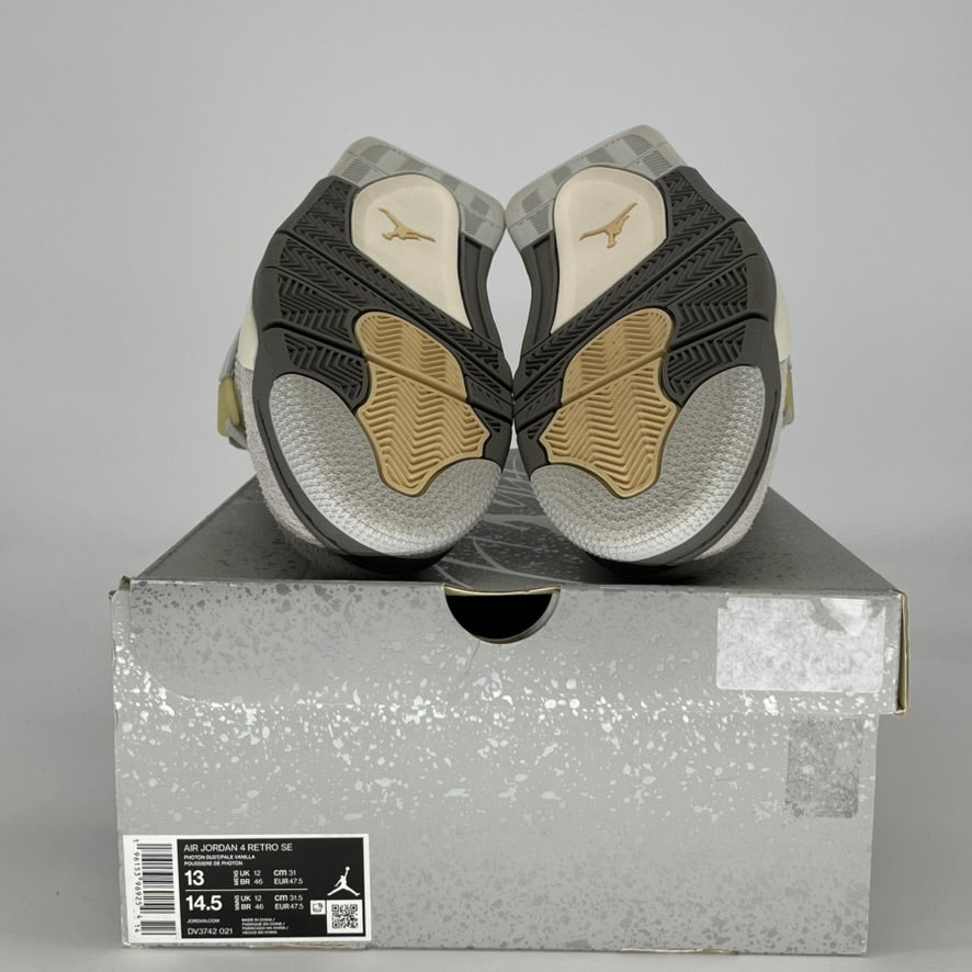 AIR JORDAN 4 CRAFT PHOTON DUST DV3742-021 SIZE 13/14.5W