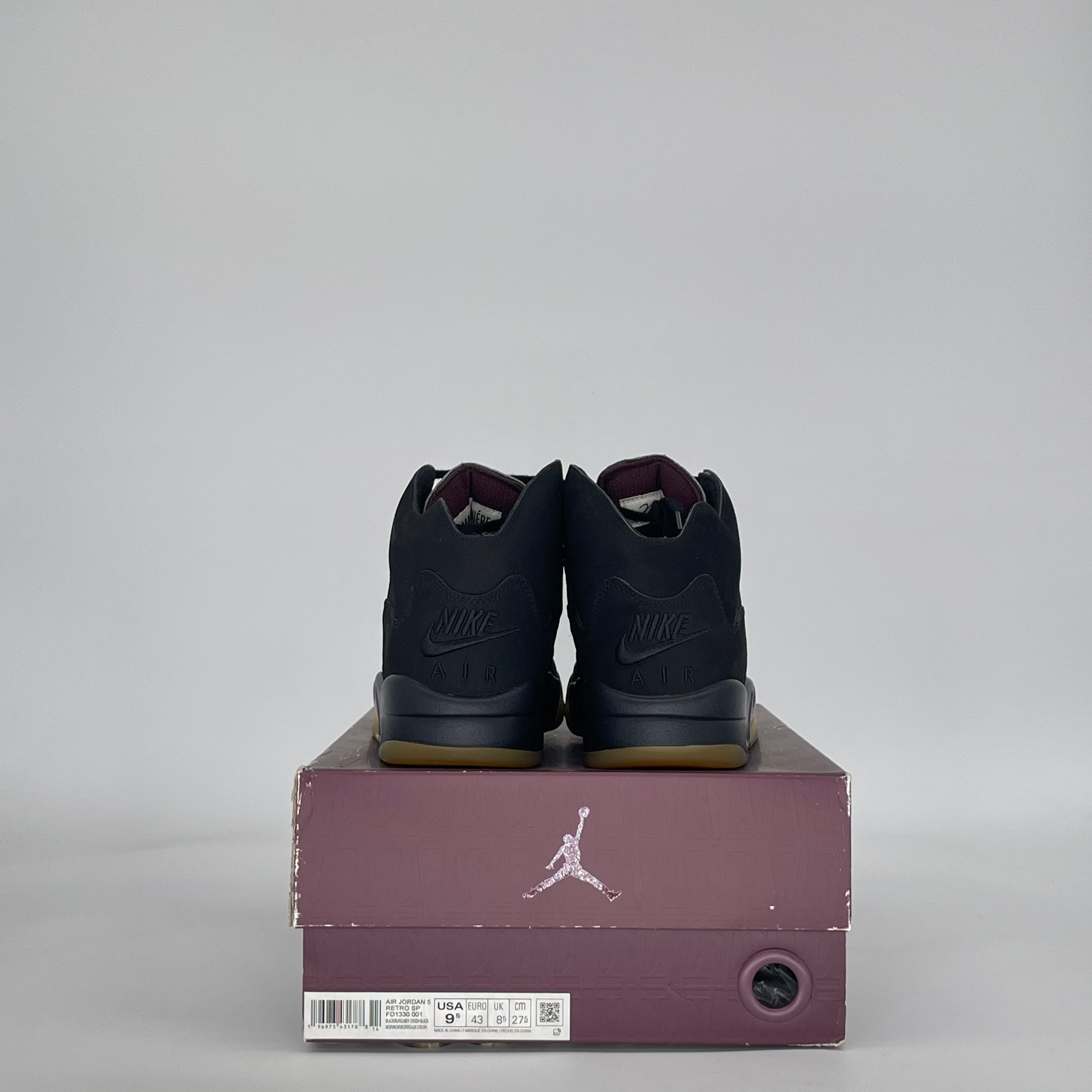 AIR JORDAN 5 A MA MANIERE DUSK FD1330-001 SIZE 9.5/11W
