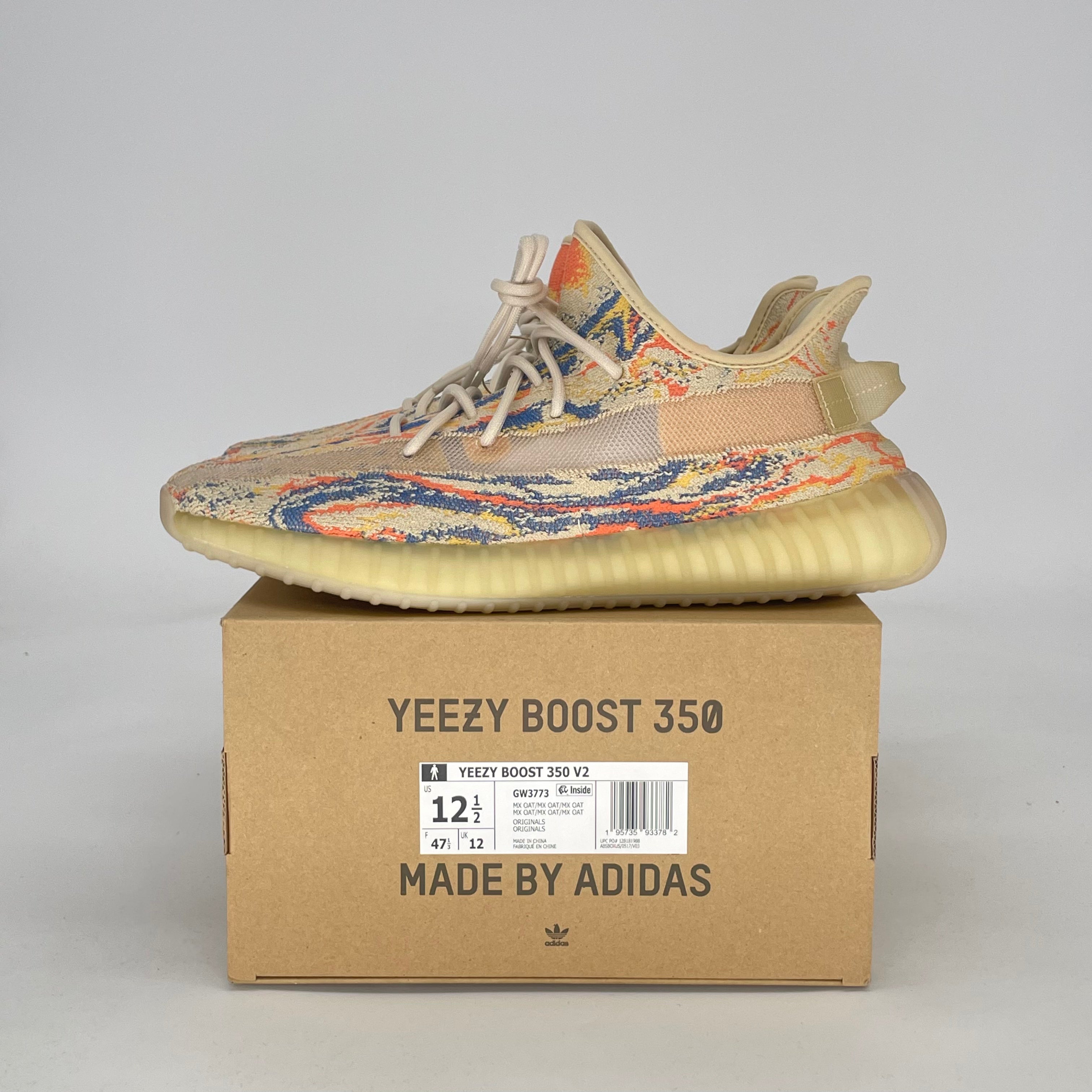 ADIDAS YEEZY BOOST 350 V2 MX OAT GW3773 SIZE 12.5/14W