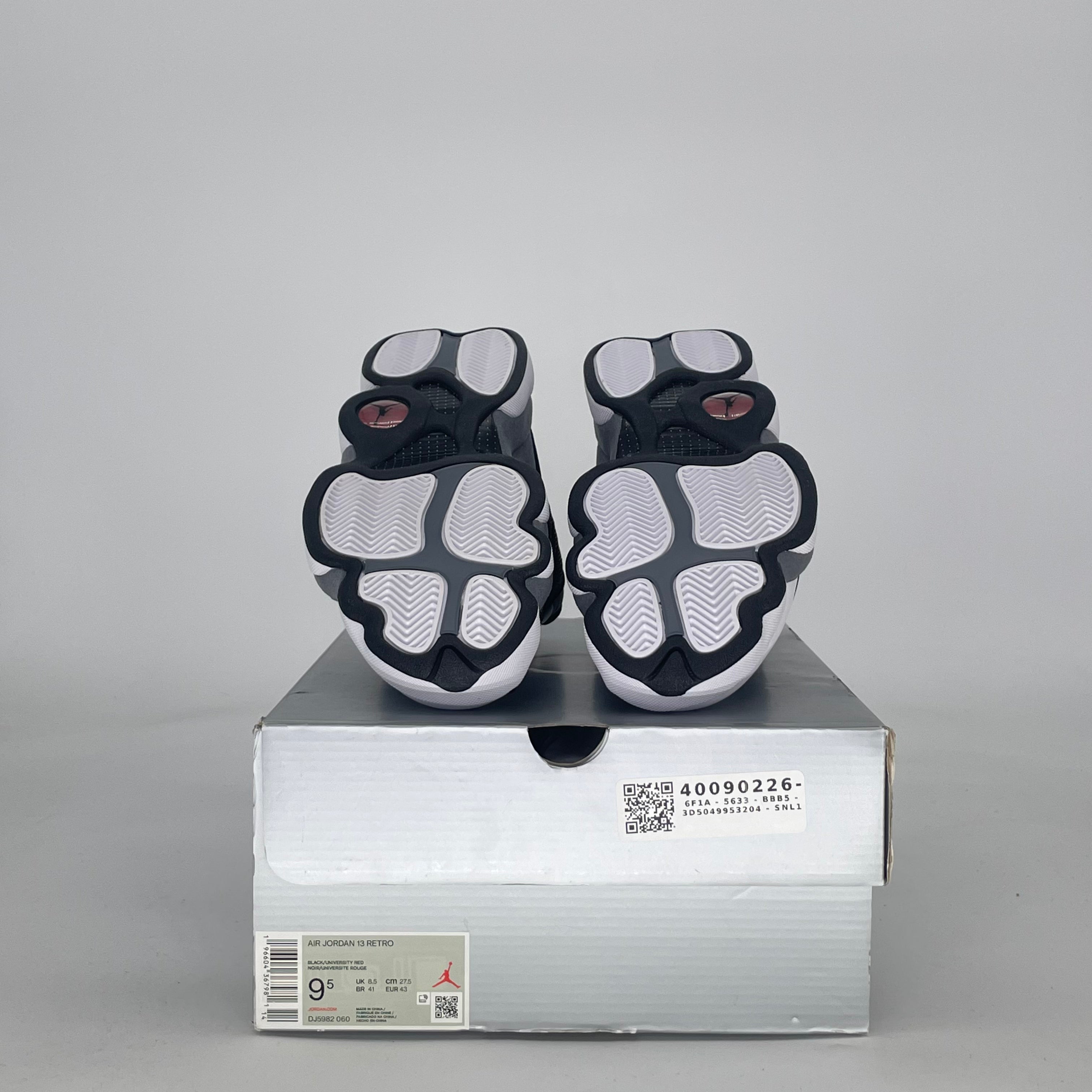 AIR JORDAN 13 BLACK FLINT DJ5982-060 SIZE 9.5/11W