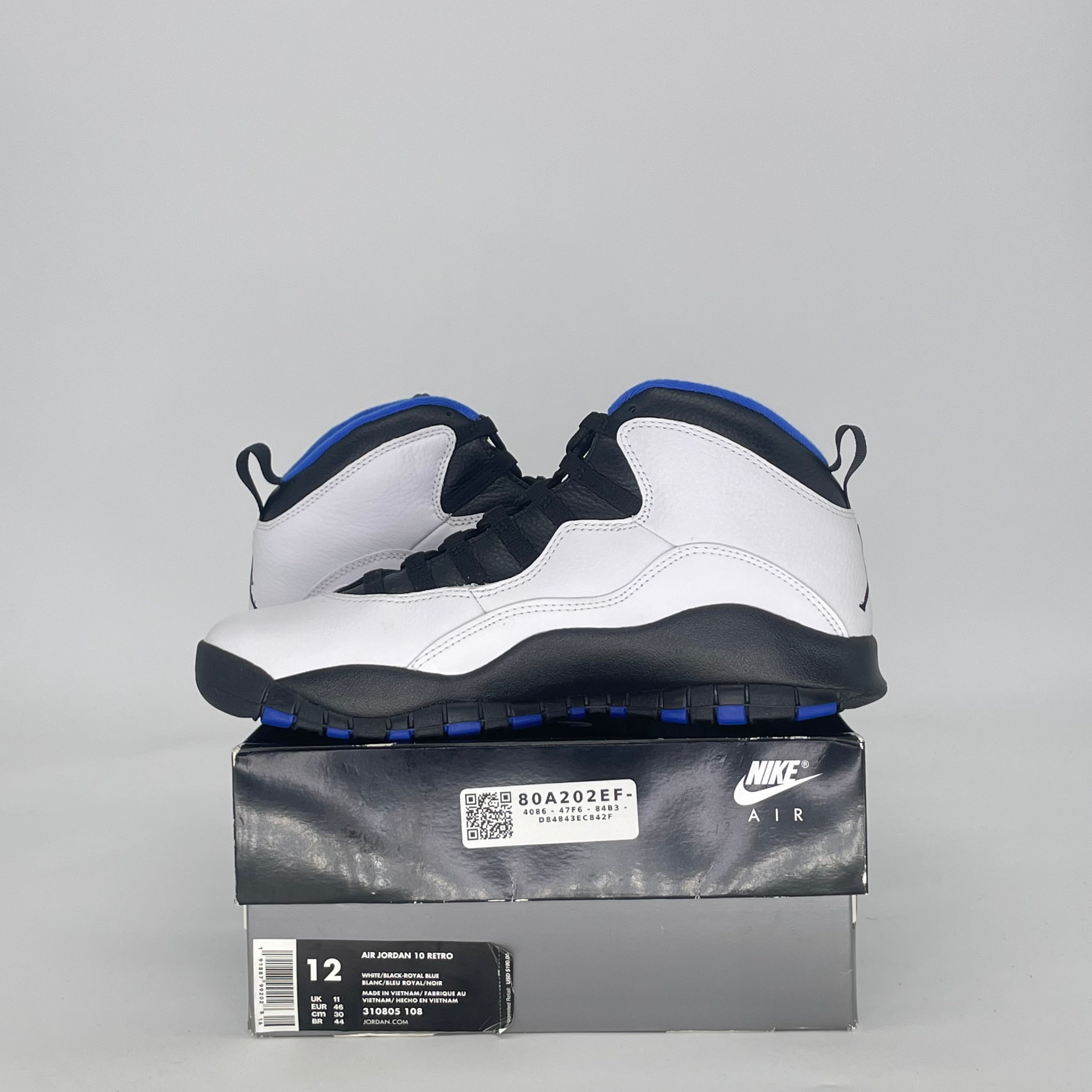 AIR JORDAN 10 ORLANDO 310805-108 SIZE 12/13.5W