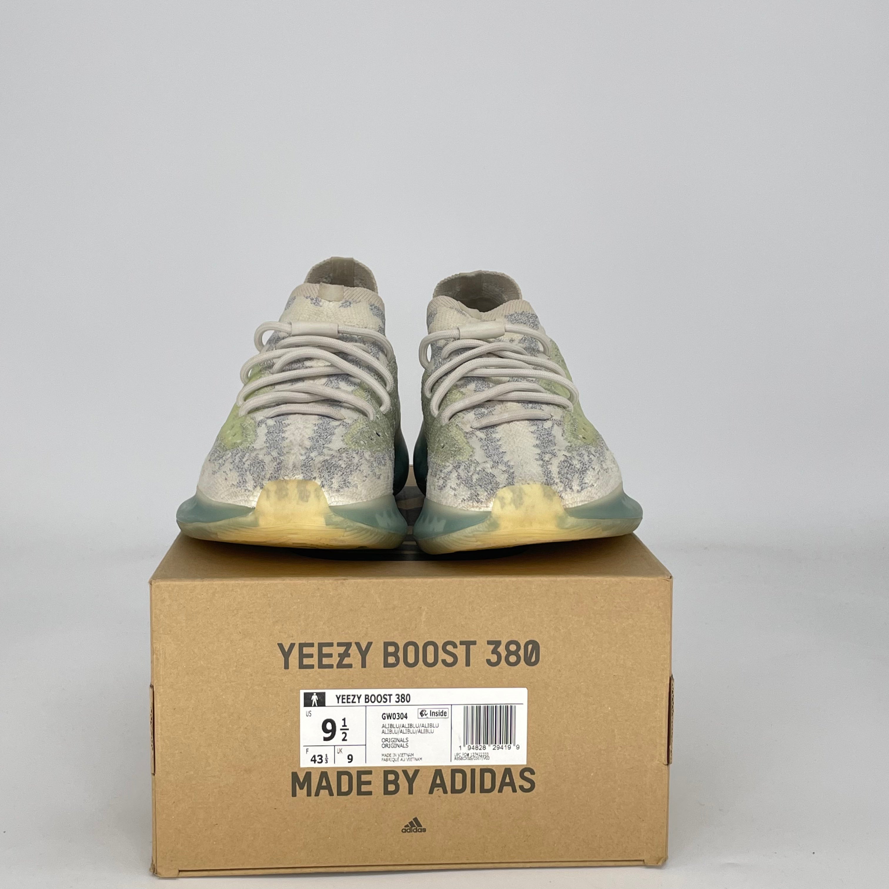 YEEZY BOOST 380 Alien Blue - Size 9.5 YEEZY 380 BOOST ALIEN BLUE Brand new pair of... | Depop main image 3