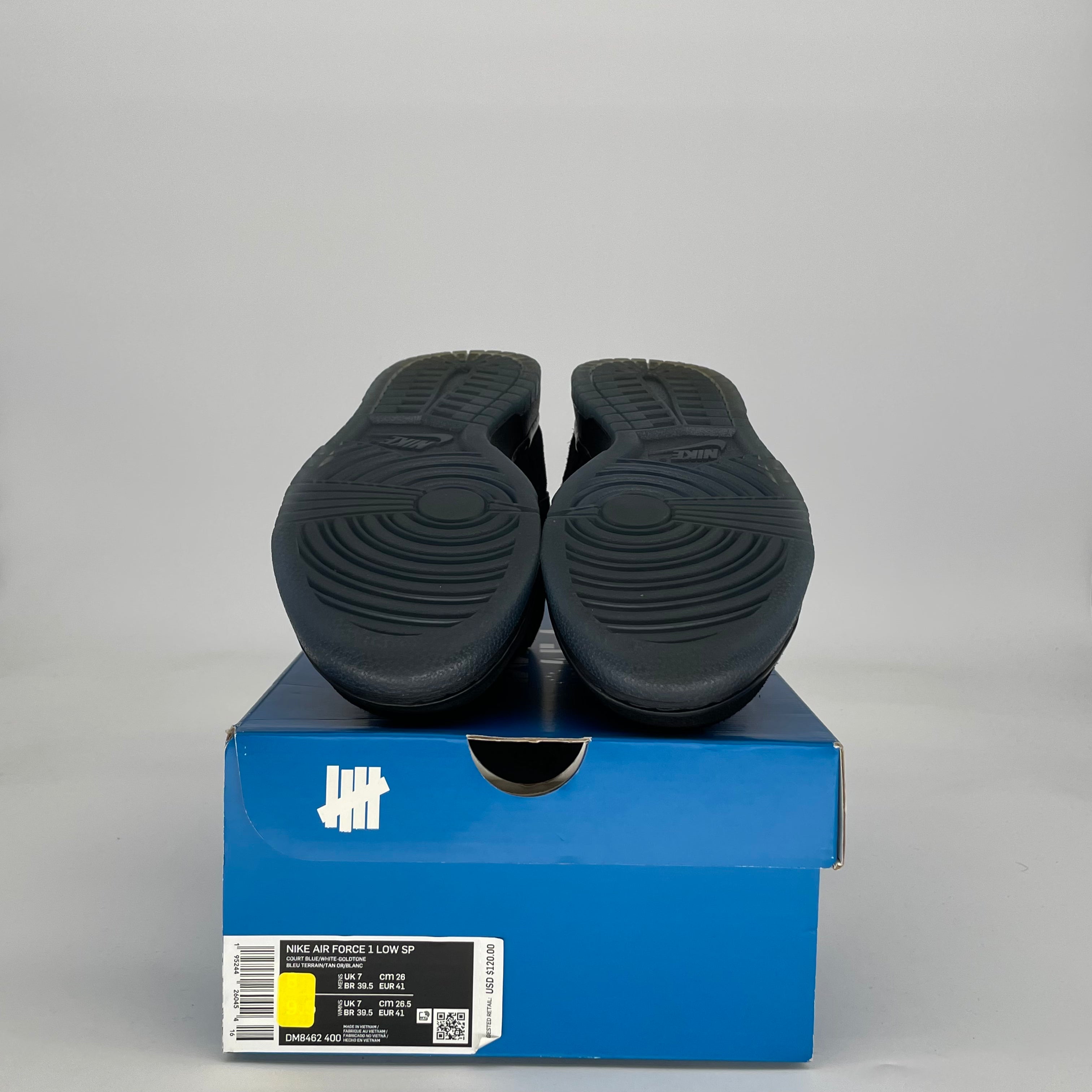 NIKE DUNK LOW UNDEFEATED 5 ON IT BLACK DO9329-001 SIZE 8/9.5W