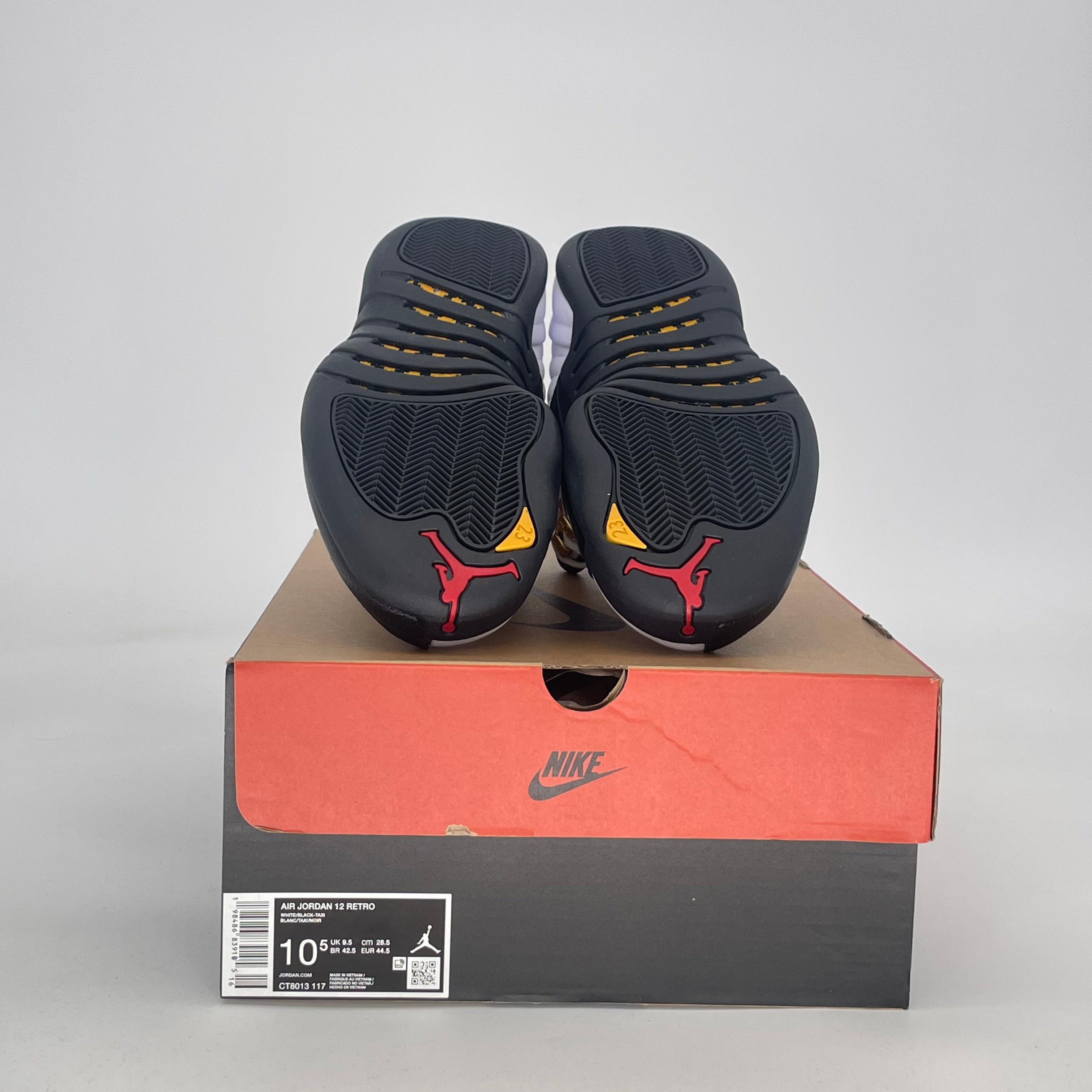 AIR JORDAN 12 TAXI CT8013-117 SIZE 10.5/12W