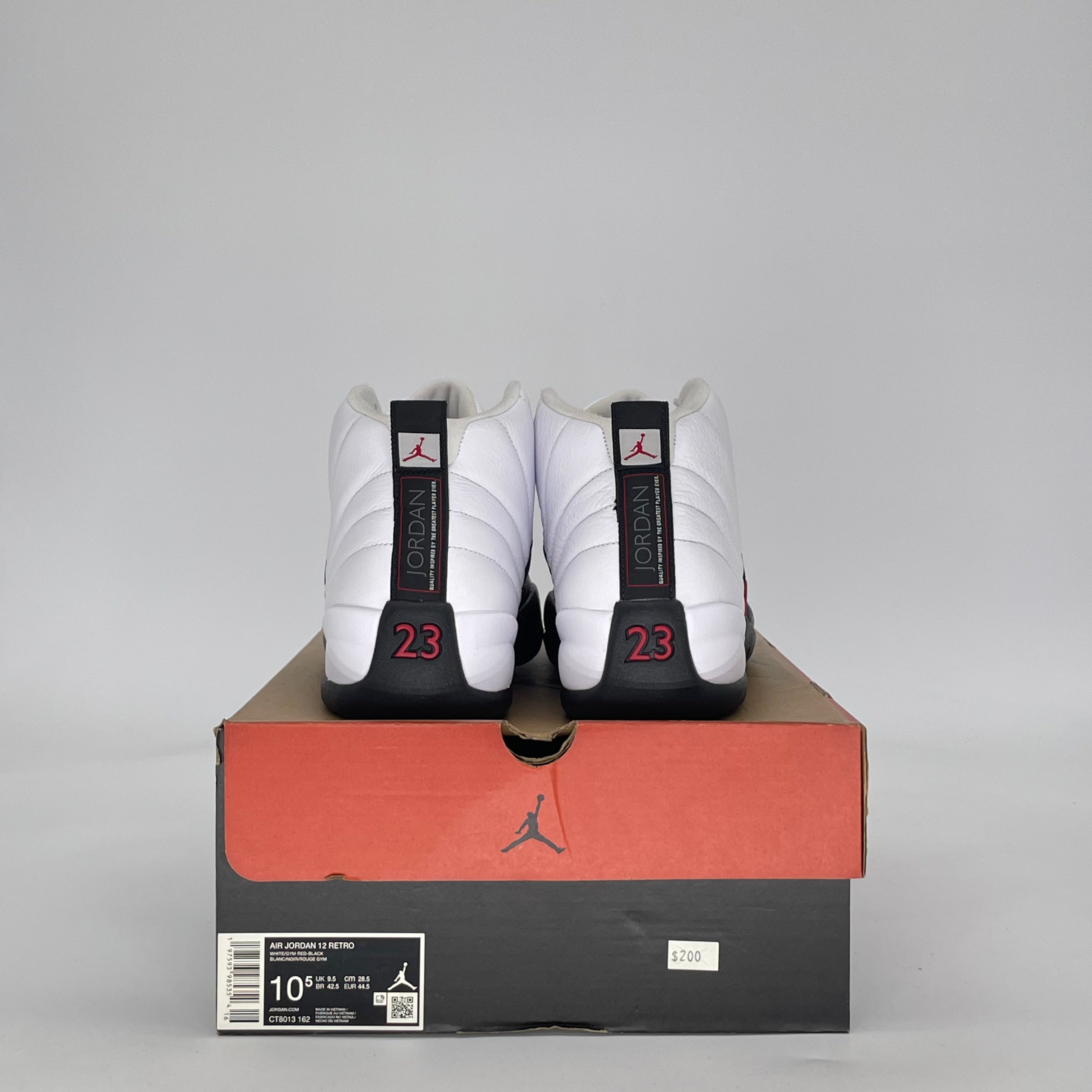 AIR JORDAN 12 TAXI FLIP CT8013-162 SIZE 10.5/12W