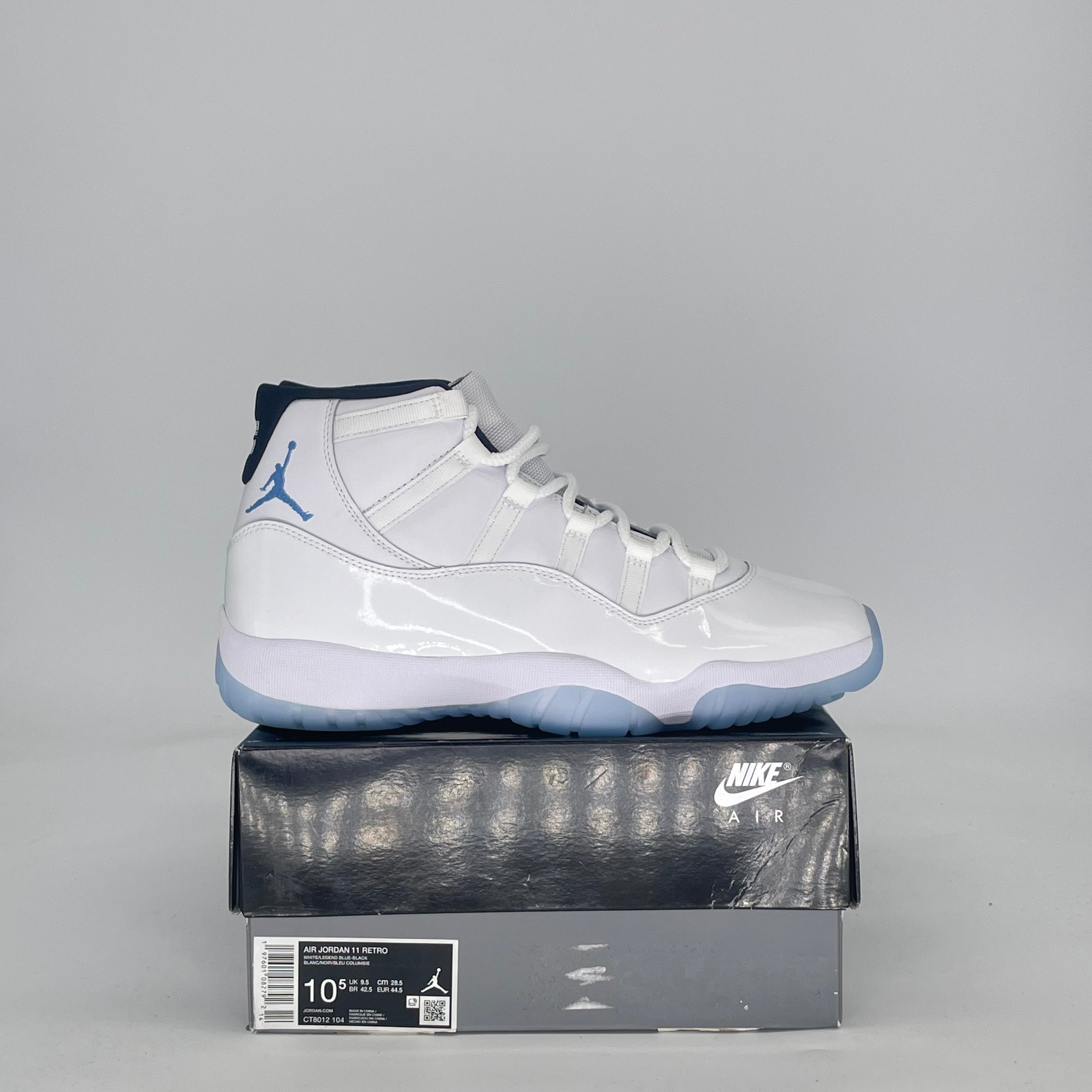 AIR JORDAN 11 LEGEND BLUE CT8012-104 SIZE 10.5/12WW