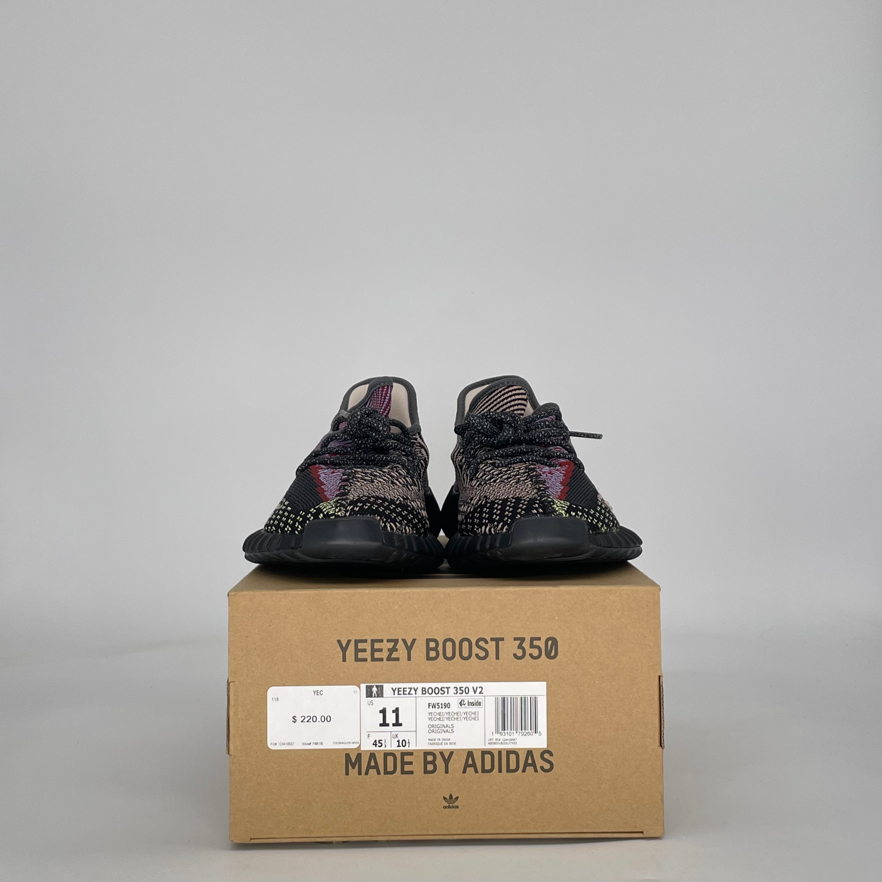 ADIDAS YEEZY BOOST 350 V2 YECHEIL (NON-REFLECTIVE) FW5190 SIZE 11/12.5W