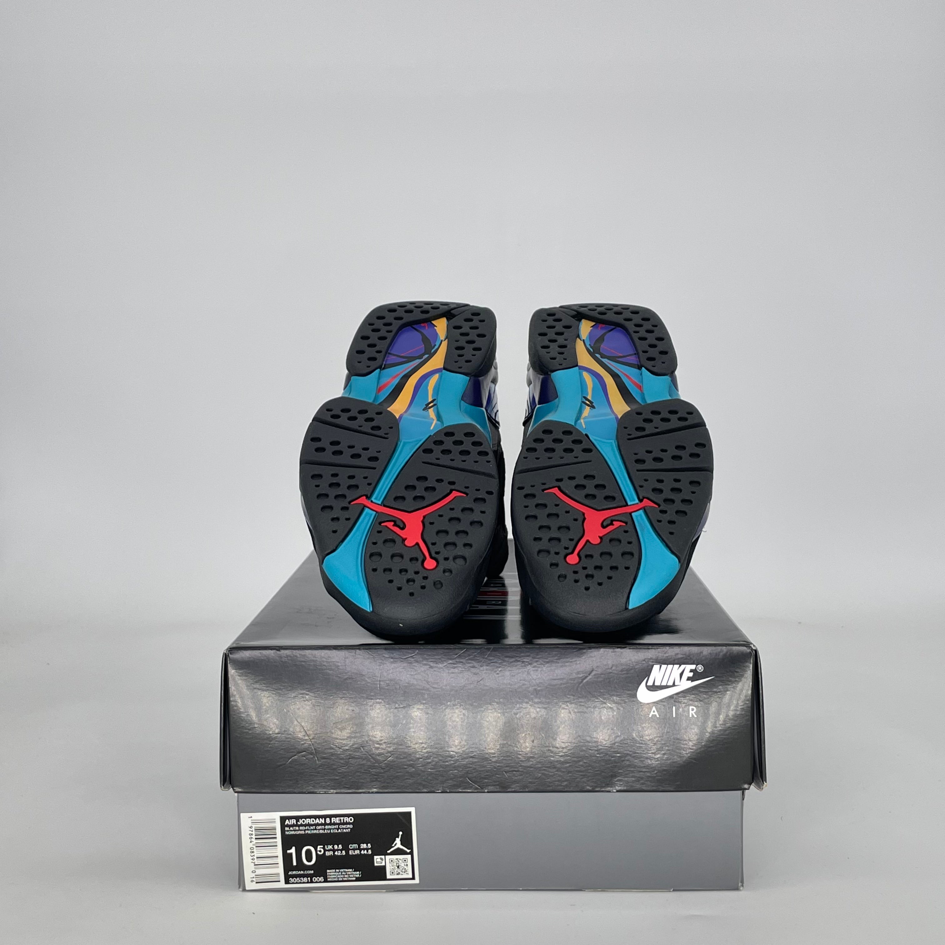 AIR JORDAN 8 AQUA (2025) 305381-006 SIZE 10.5/12W