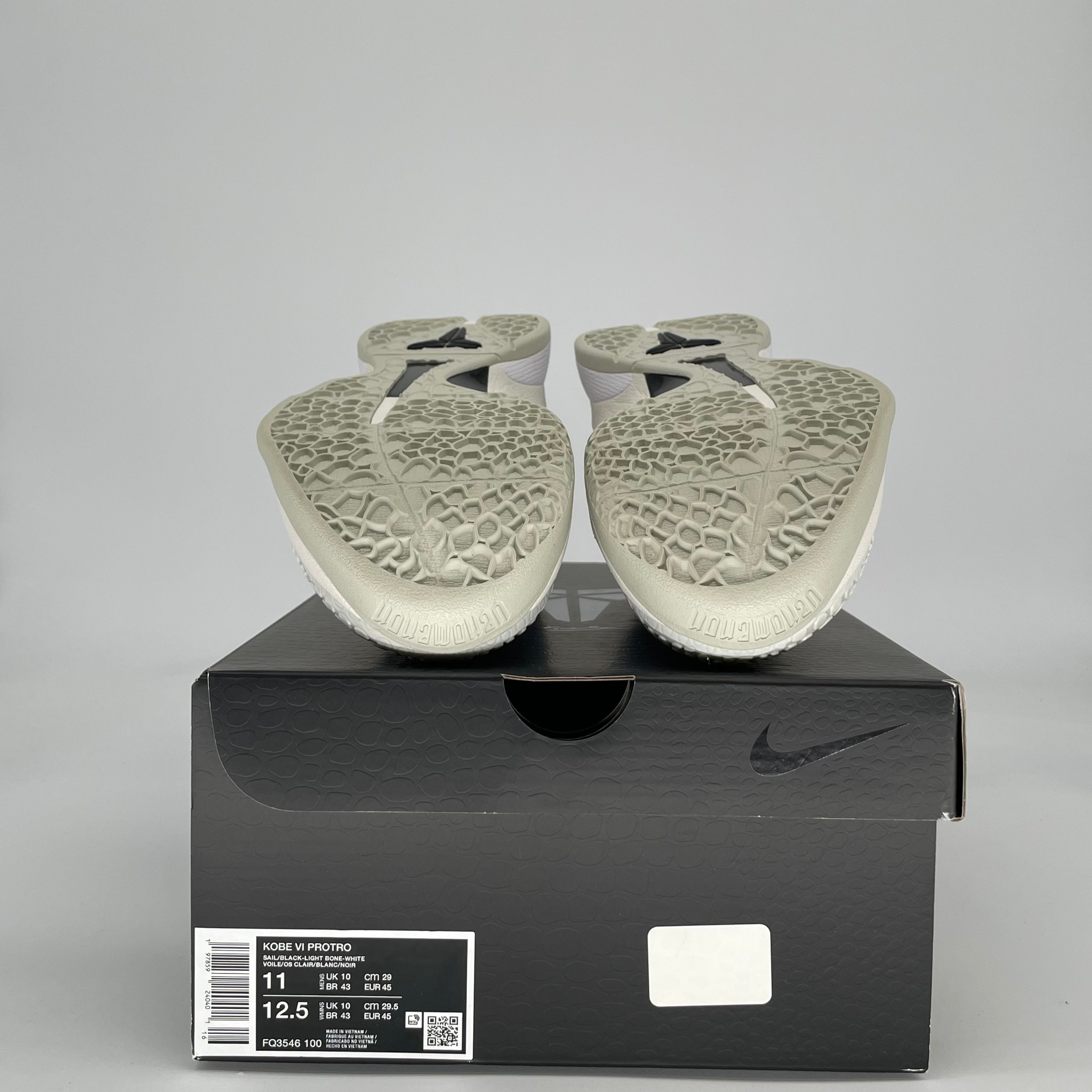 NIKE KOBE 6 PROTRO SAIL ALL-STAR FQ3546-100 SIZE 11/12.5W