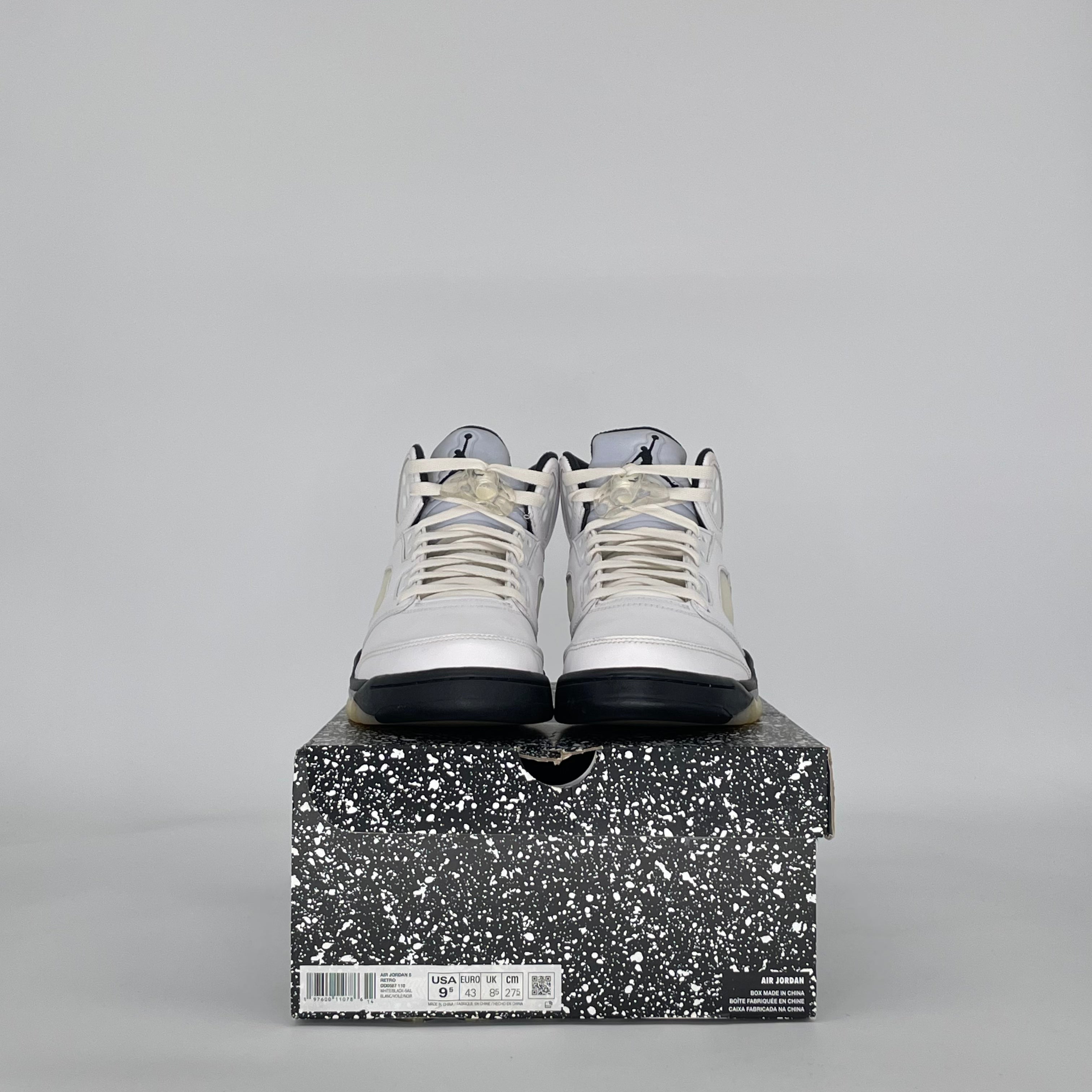 AIR JORDAN 5 REVERSE METALLIC DD0587-110 SIZE 9.5/11W