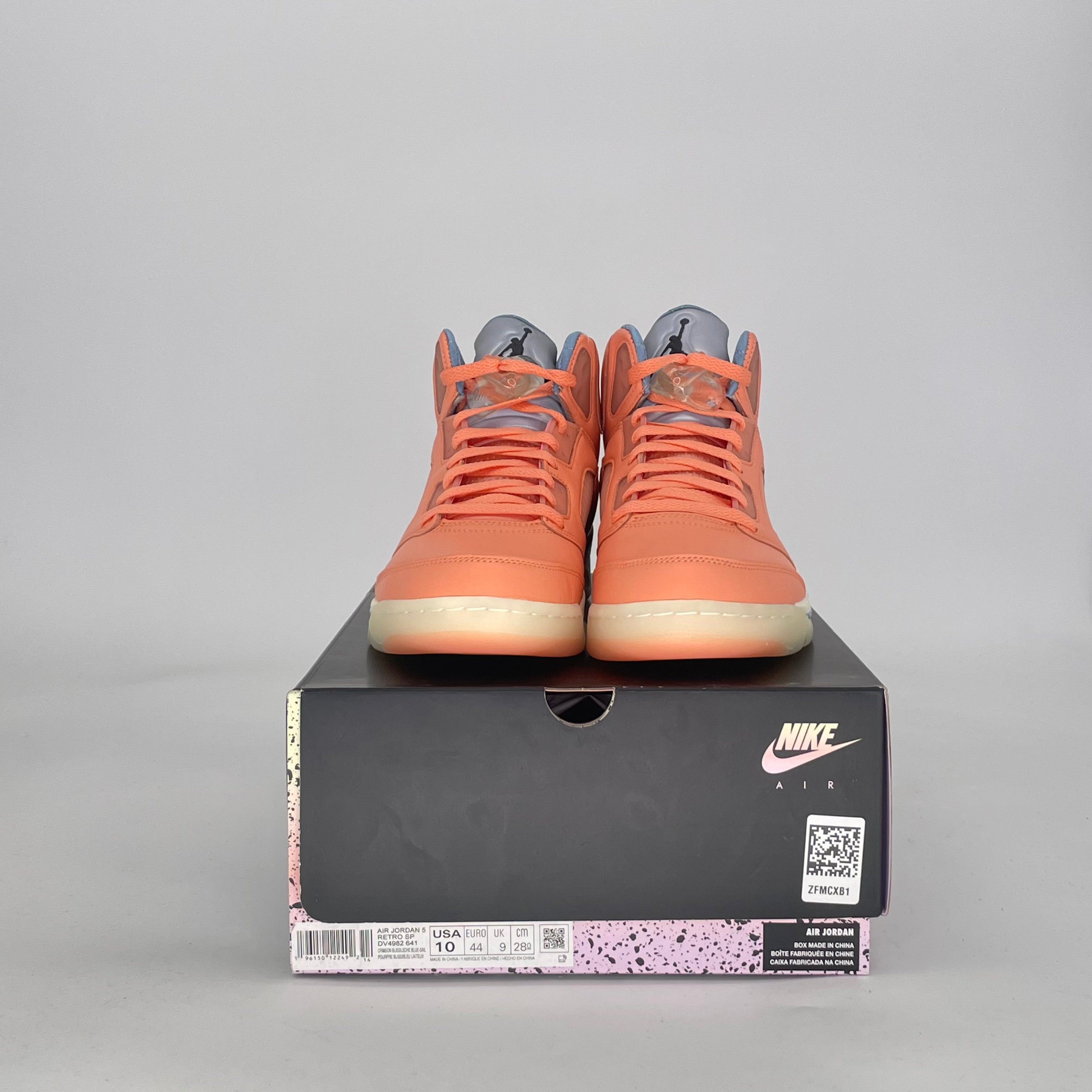 AIR JORDAN 5 DJ KHALED WE THE BEST CRIMSON BLISS DV4982-641 SIZE 10/11.5W