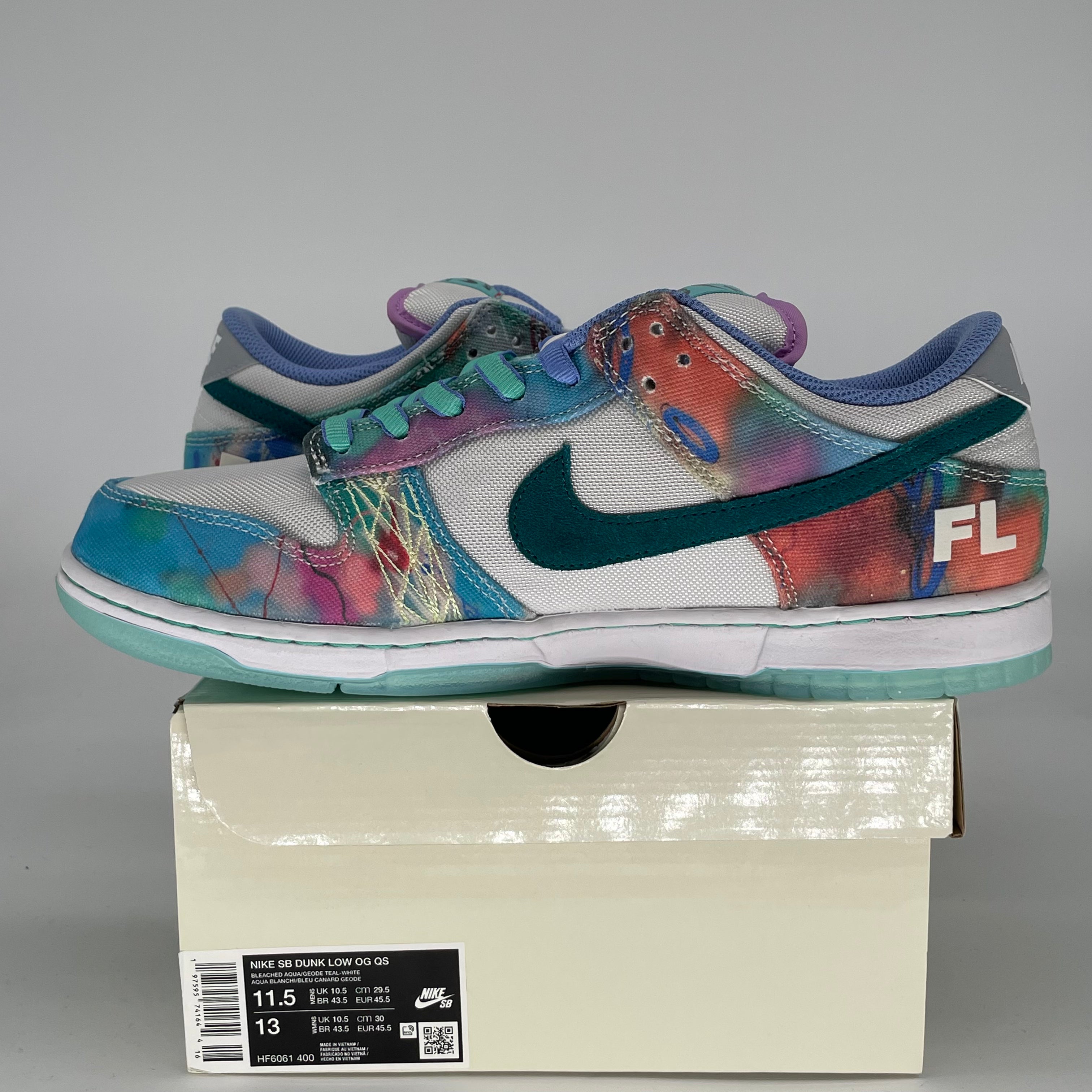 NIKE SB DUNK LOW FUTURA HF6061-400 SIZE 11.5/13W
