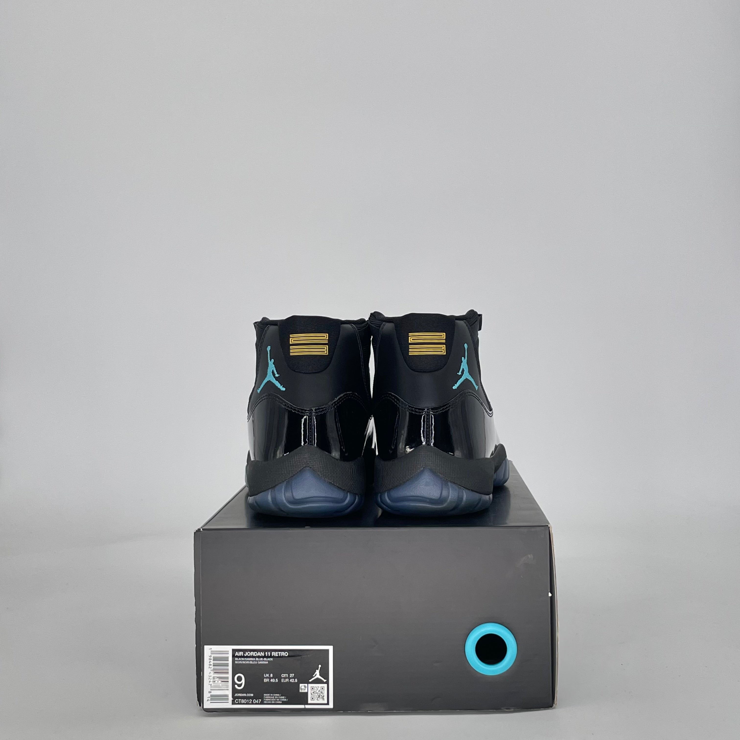 AIR JORDAN 11 GAMMA BLUE CT8012-047 SIZE 9/10.5W