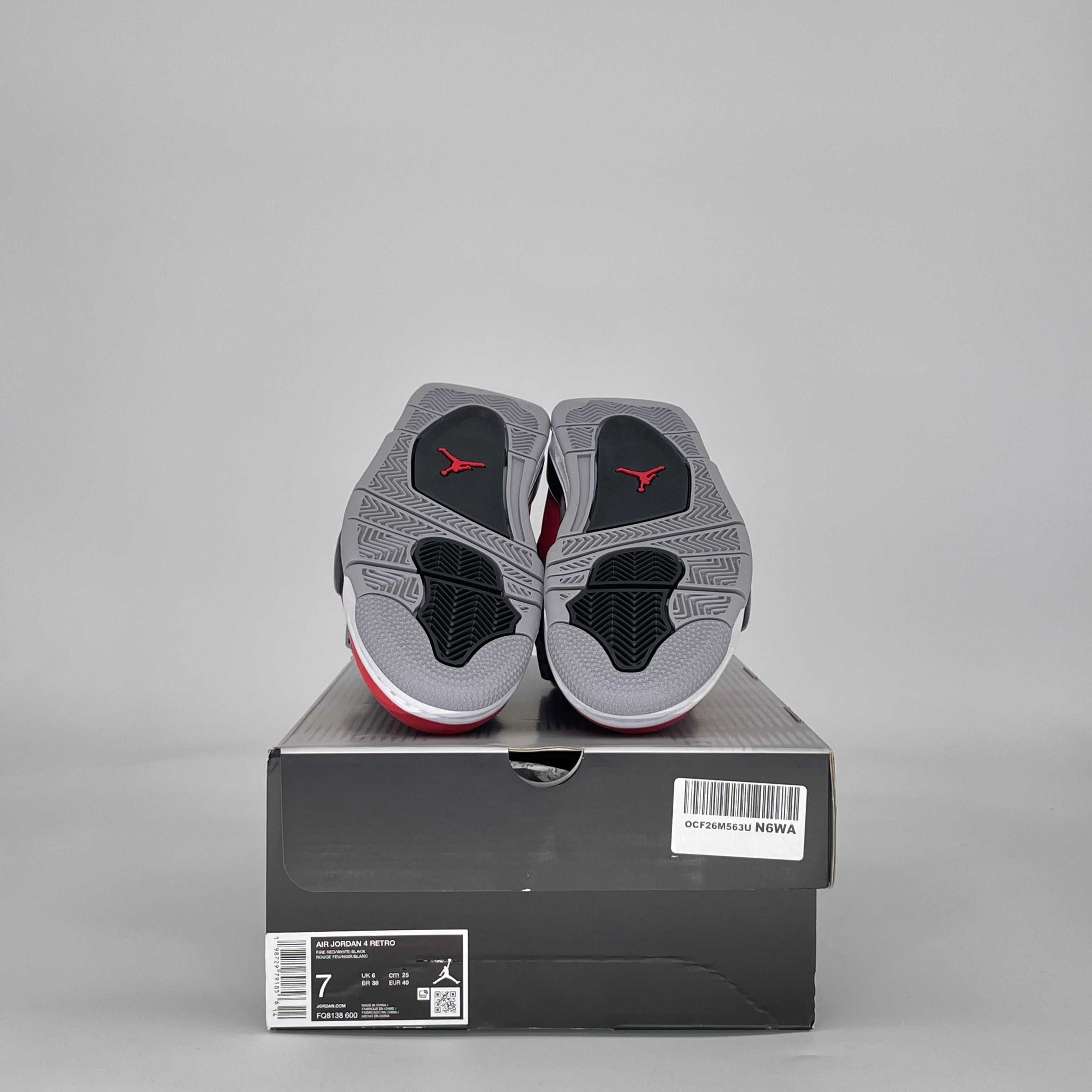 AIR JORDAN 4 TORO BRAVO FQ8138-600 SIZE 7/8.5W GS