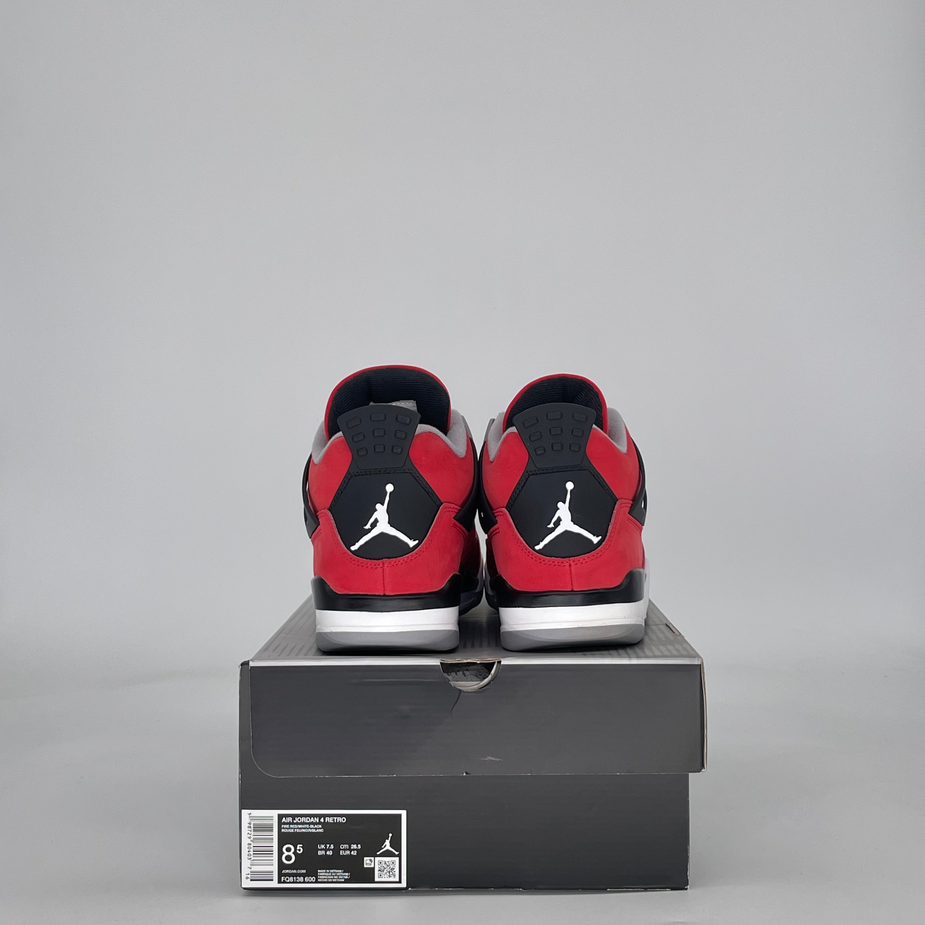 AIR JORDAN 4 TORO BRAVO FQ8138-600 SIZE 8.5/10W