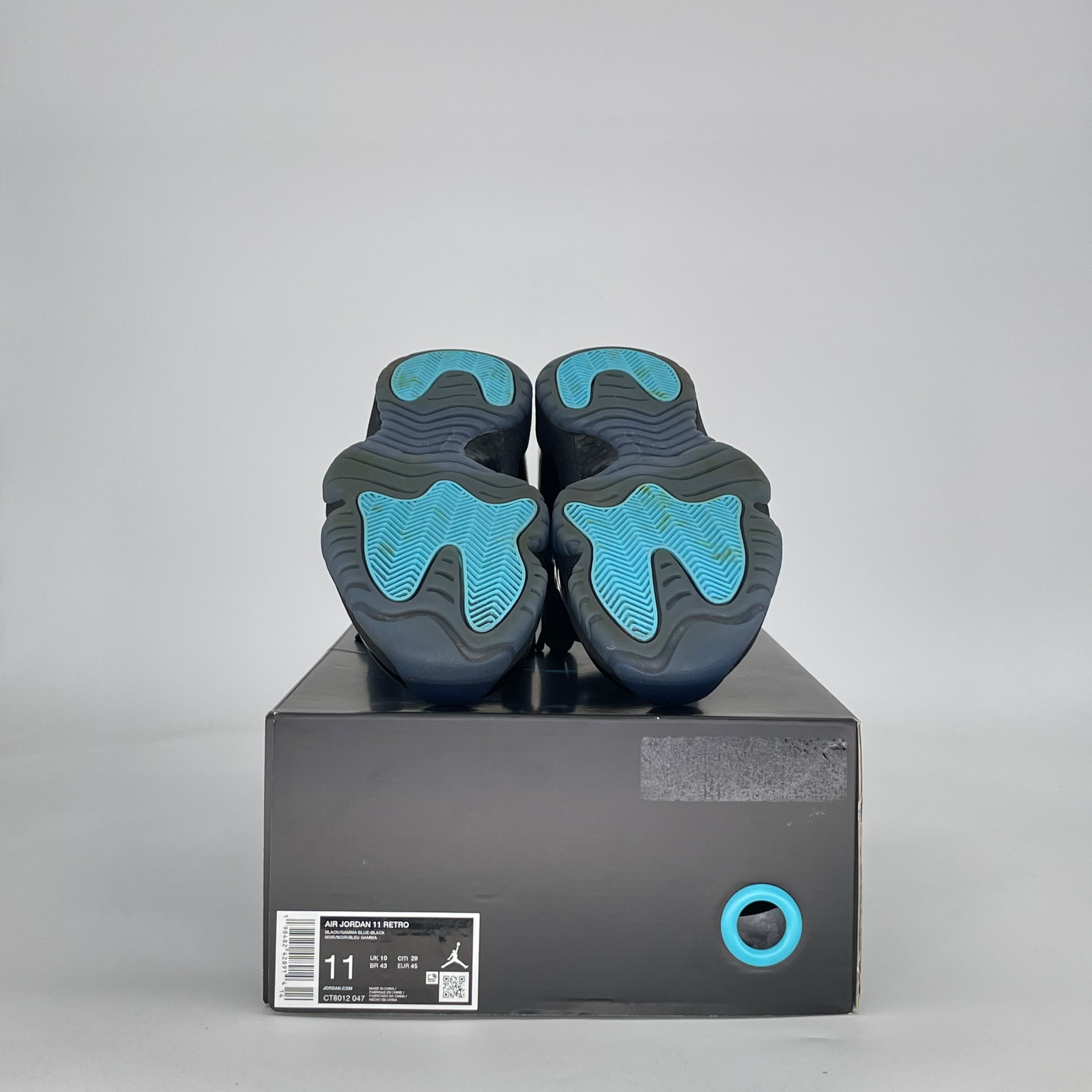 AIR JORDAN 11 GAMMA BLUE CT8012-047 SIZE 11/12.5W