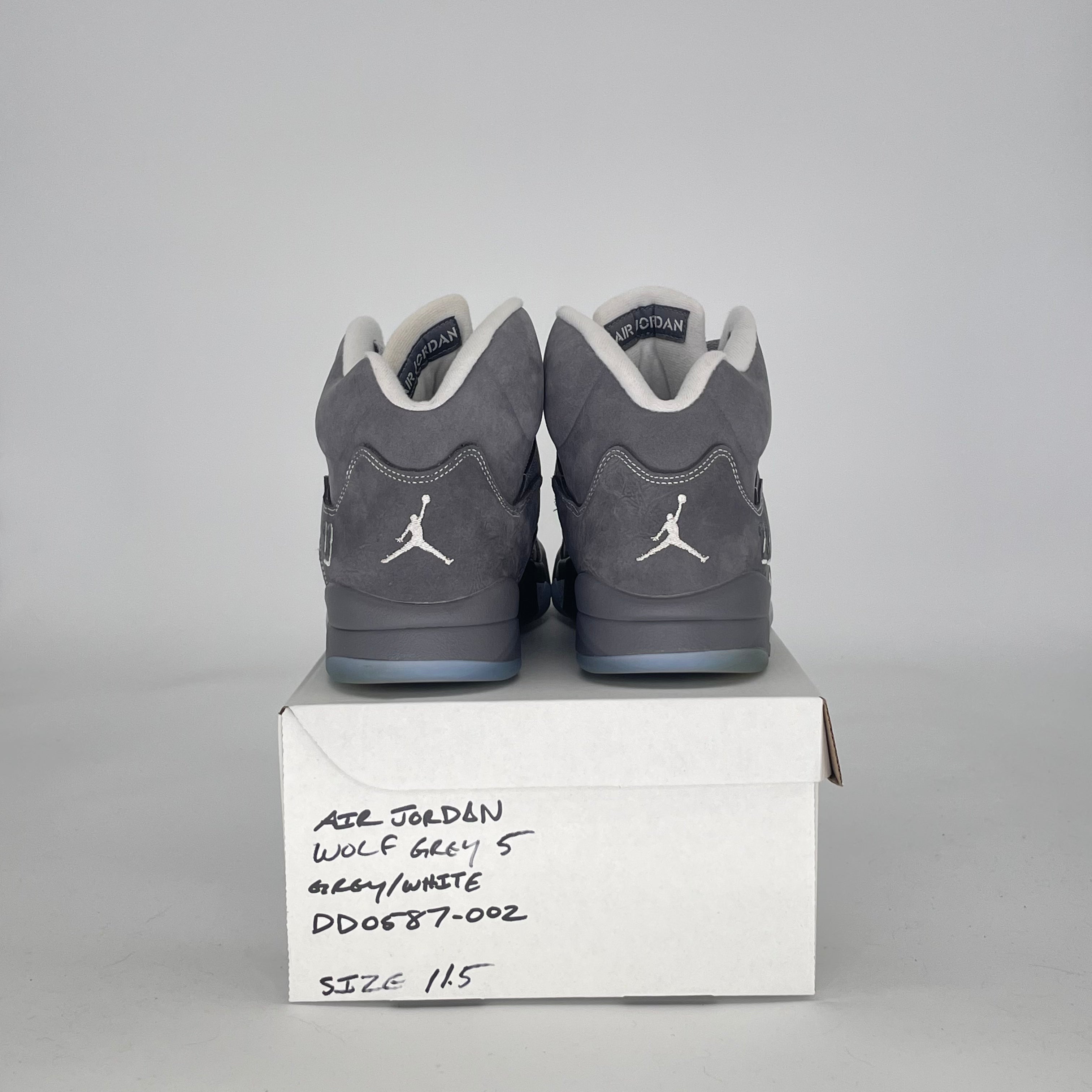 AIR JORDAN 5 WOLF GREY DD0587-002 SIZE 11.5/13W