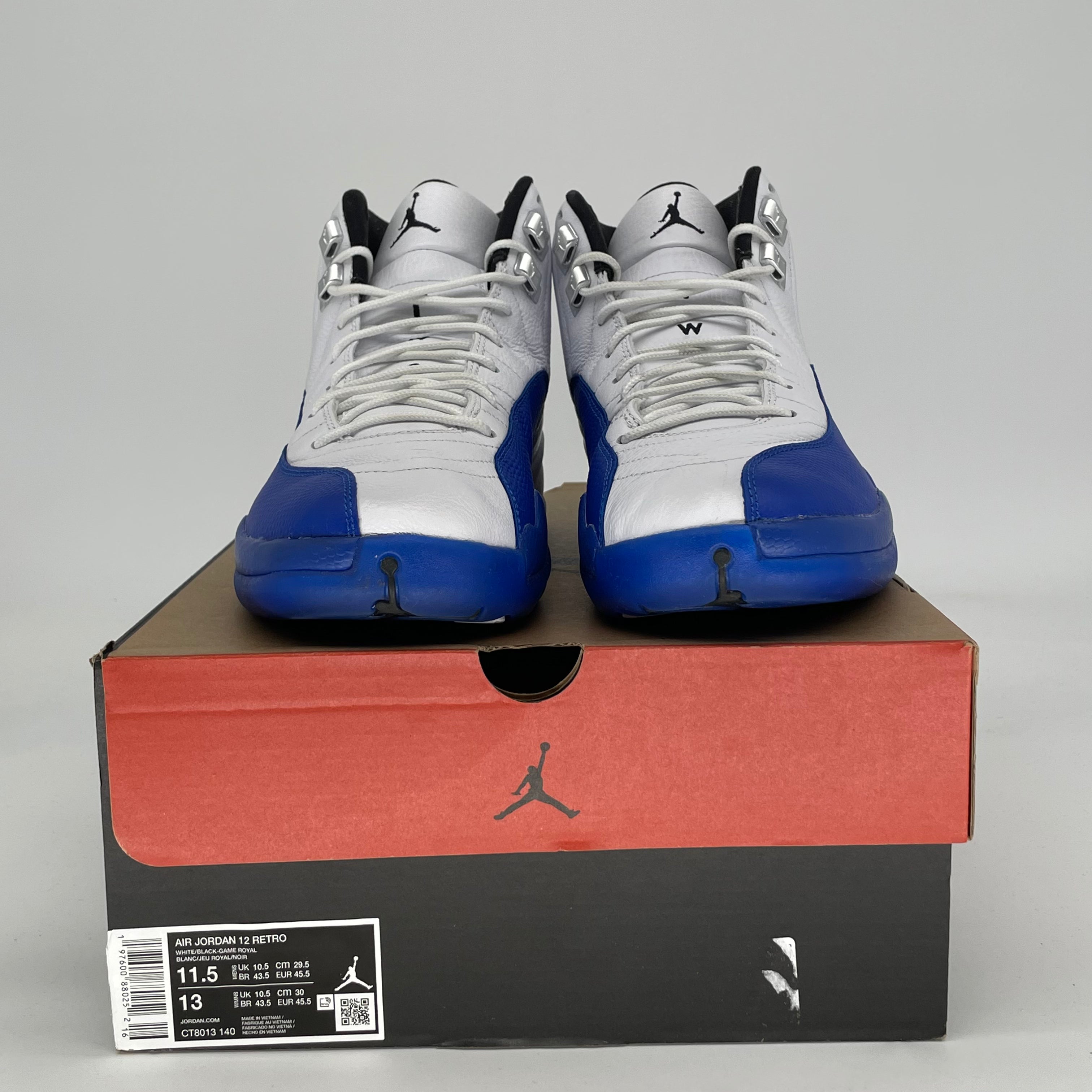 AIR JORDAN 12 BLUEBERRY CT8013-140 SIZE 11.5/13W