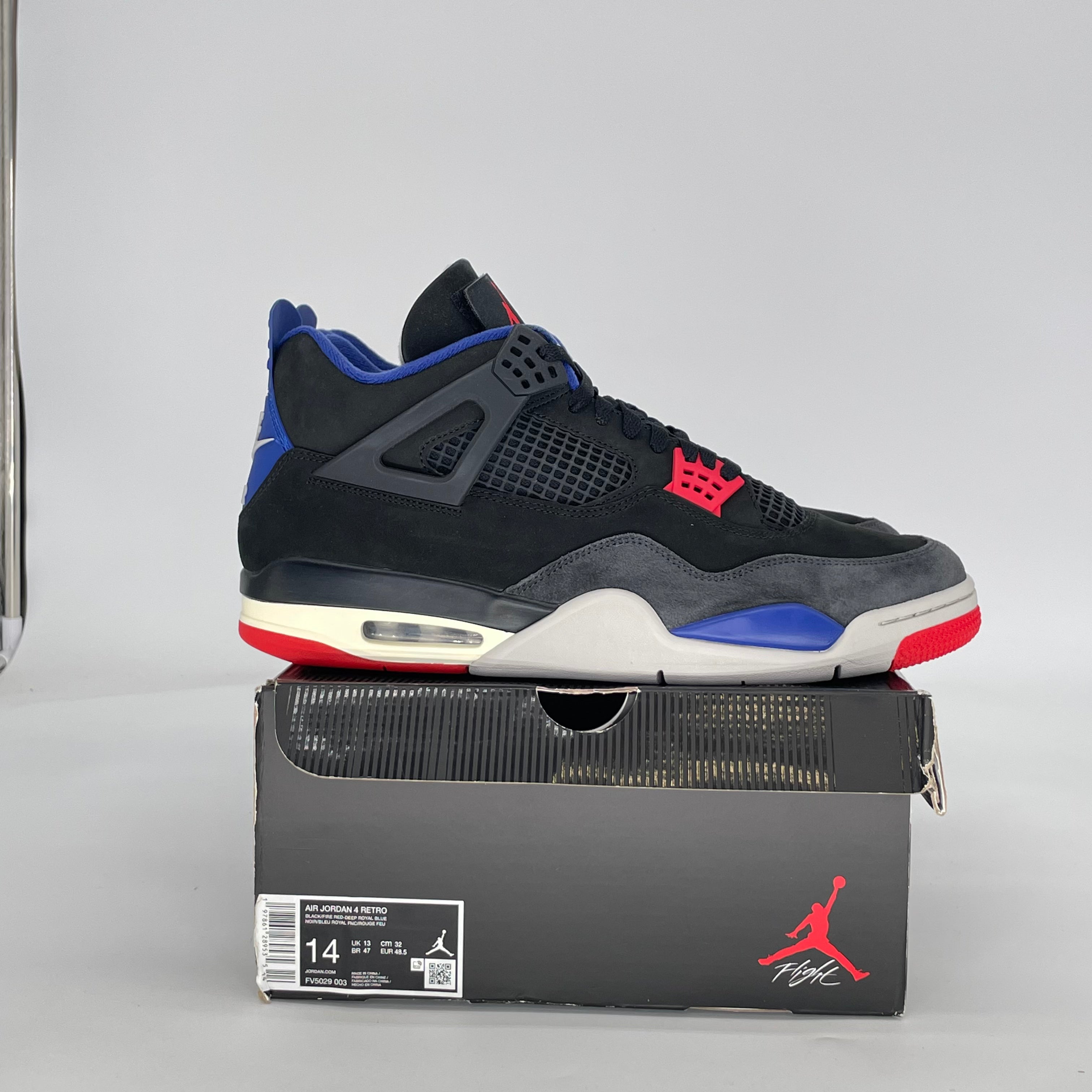 AIR JORDAN 4 RARE AIR (GOLD LETTERING) FV5029-003 SIZE 14/15.5
