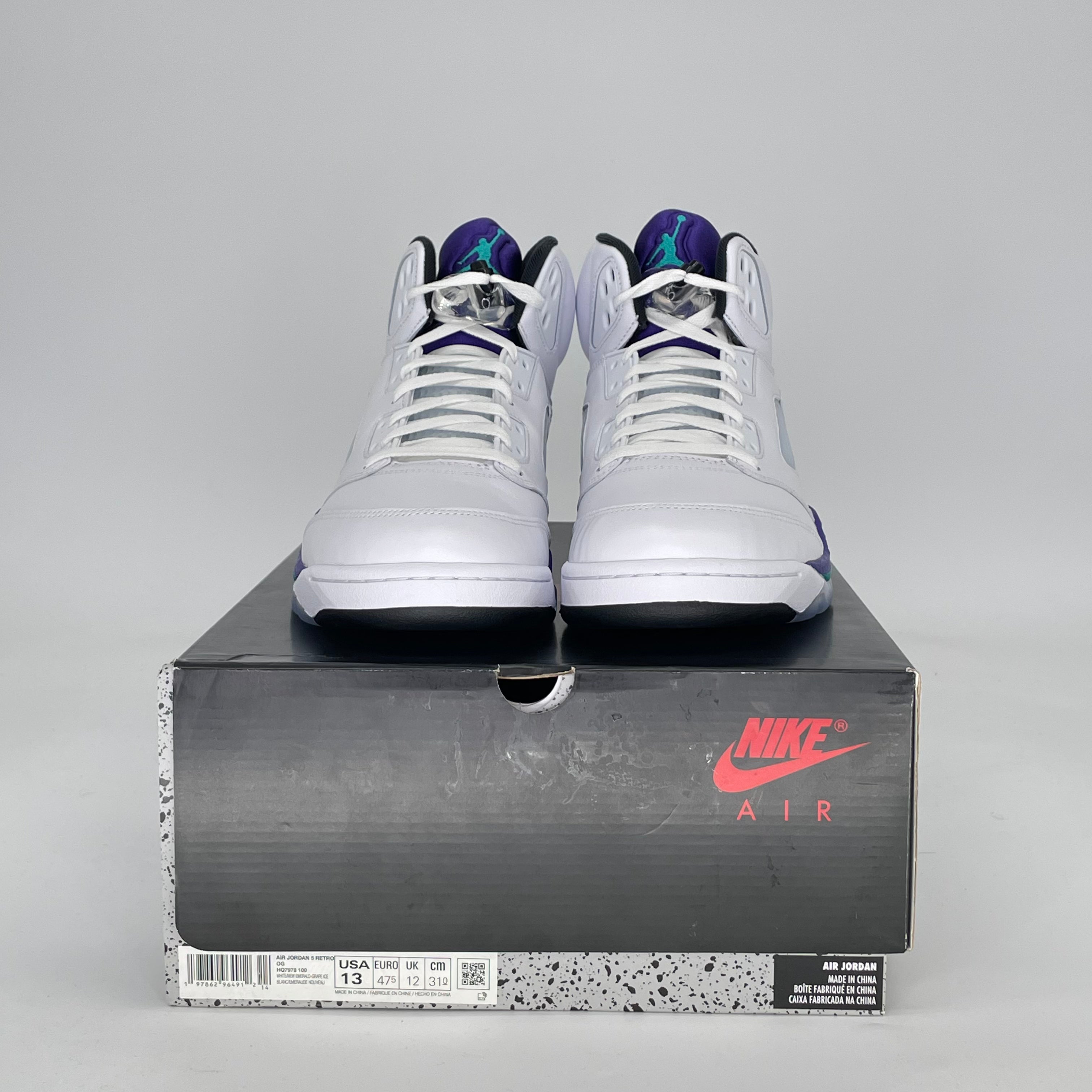 Air Jordan Retro V size 13 Bulls Michael Jordan Signed Nike Air Jordan V Size 13 Shoes  main image 4
