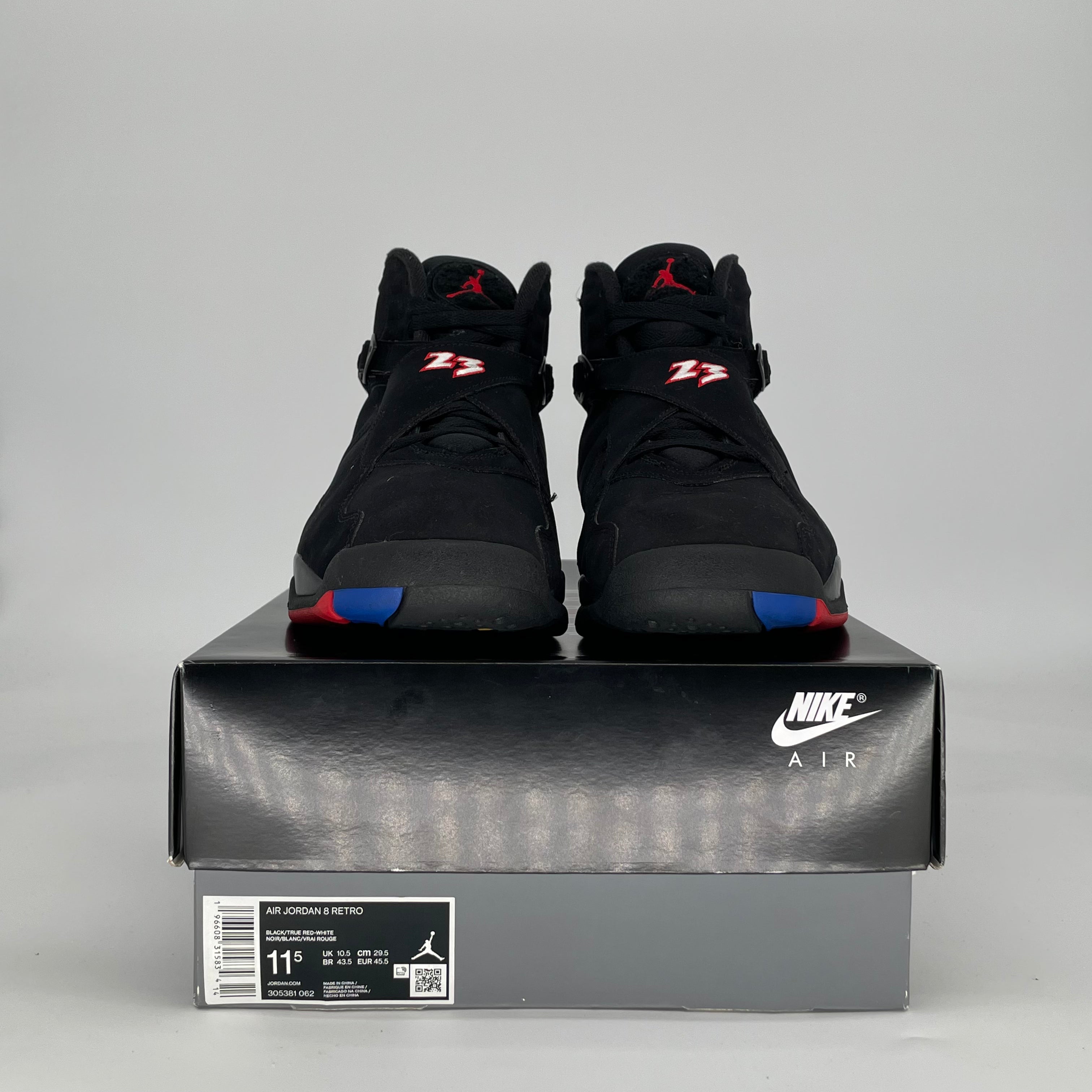 AIR JORDAN 8 PLAYOFFS 305381-062 SIZE 11.5/13W