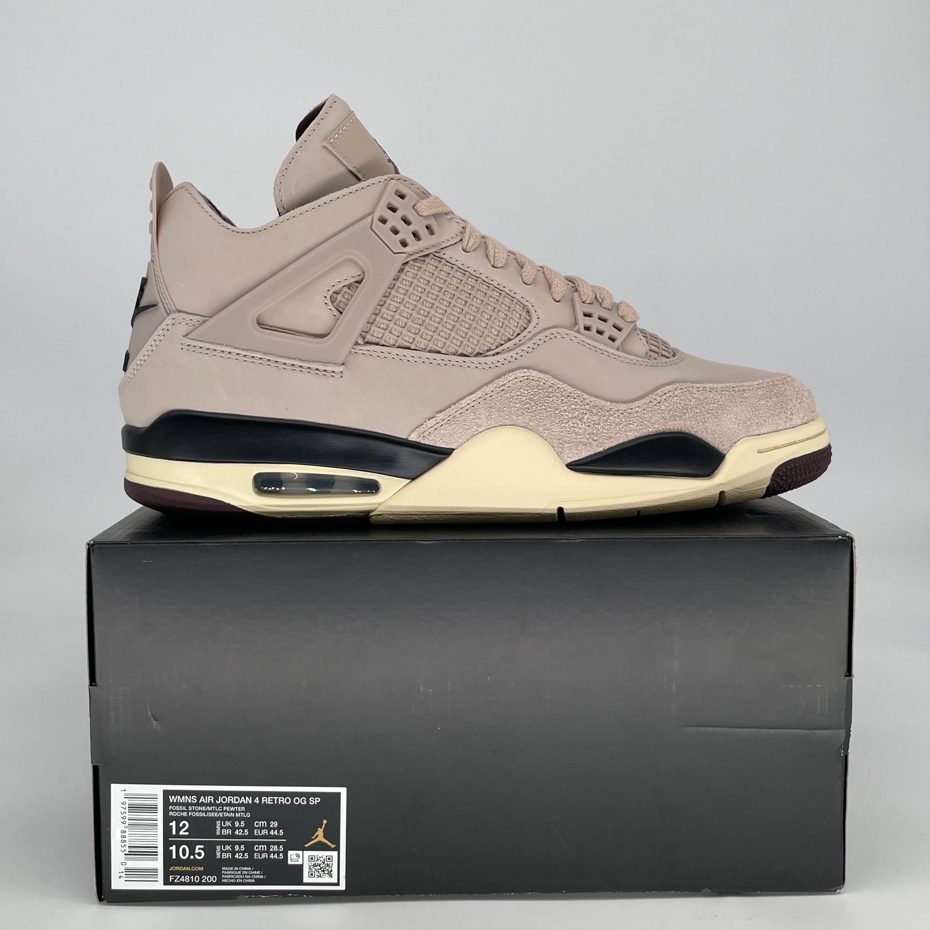 AIR JORDAN 4 A MA MANIERE WHILE YOU WERE SLEEPING W FZ4810-200 SIZE  10.5/12W