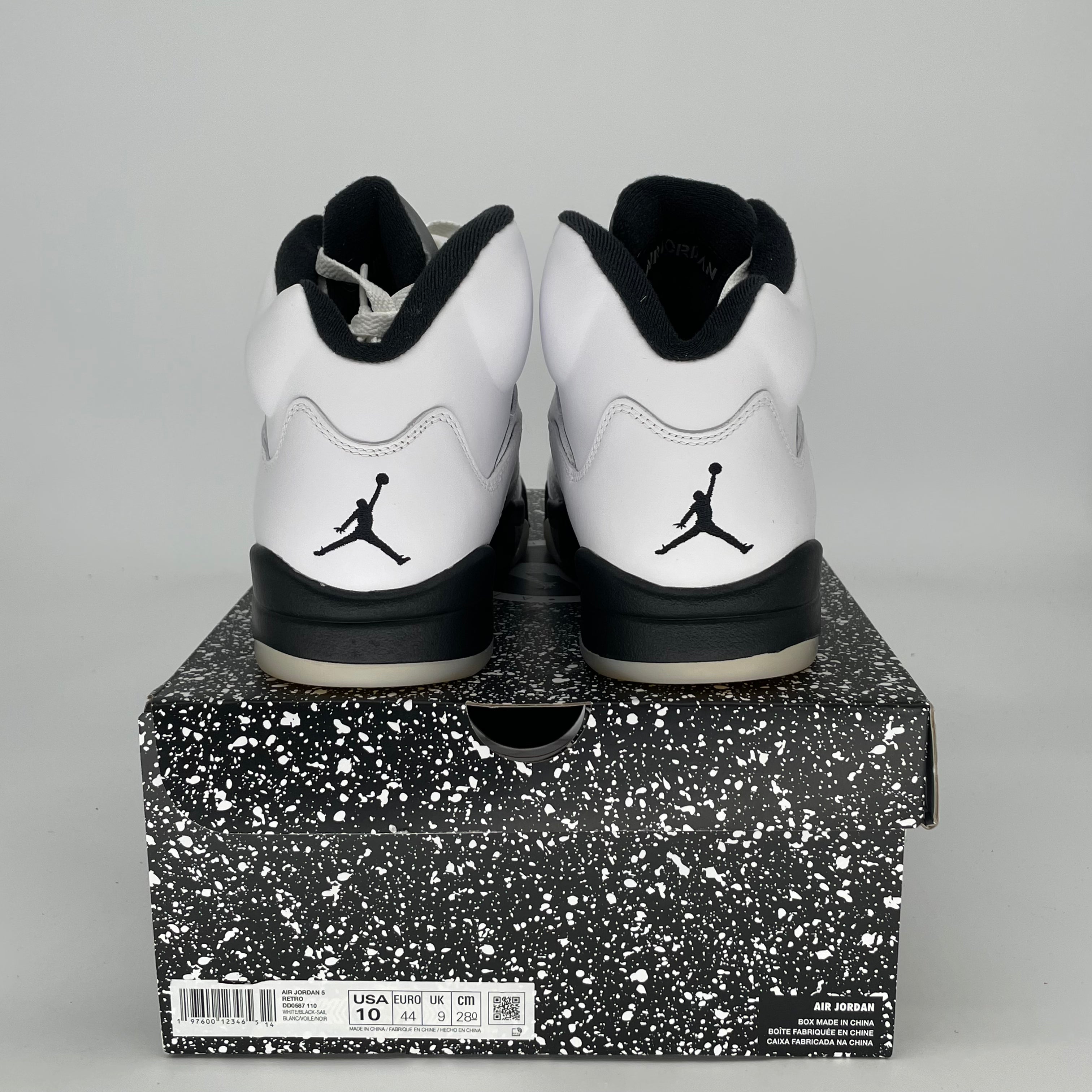AIR JORDAN 5 REVERSE METALLIC DD0587-110 SIZE 10/11.5W
