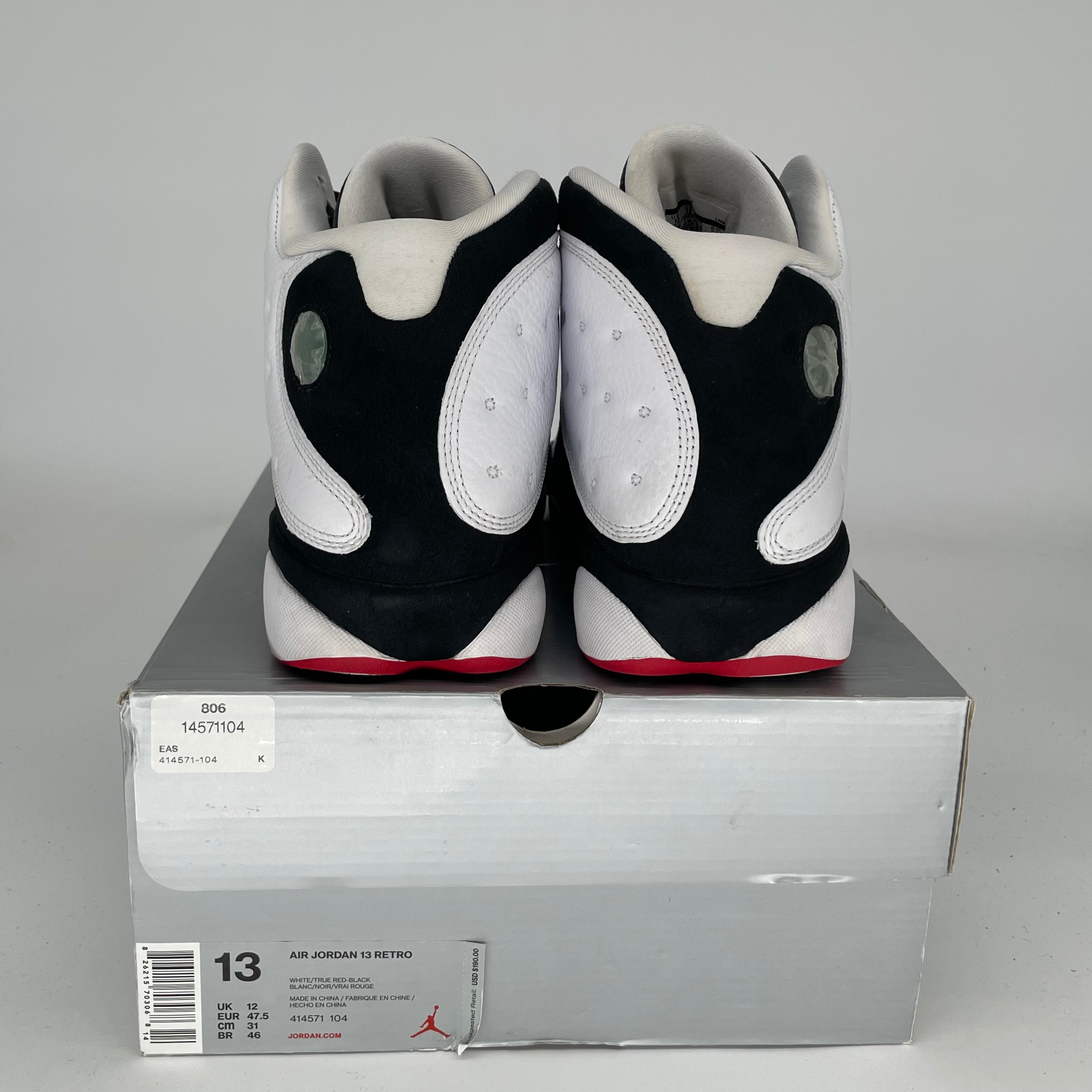 AIR JORDAN 13 HE GOT GAME SIZE 13 414571-104