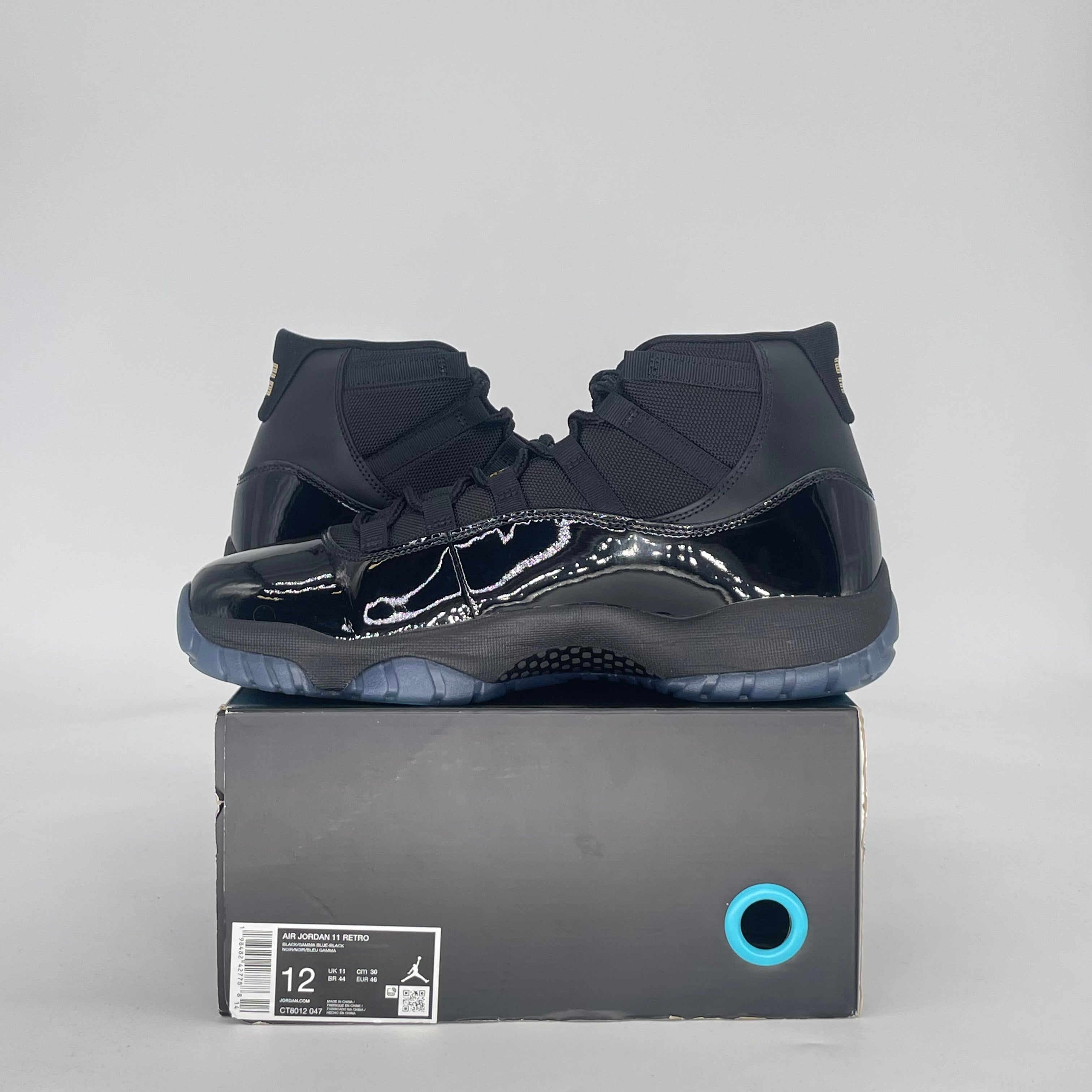 AIR JORDAN 11 GAMMA BLUE CT8012-047 SIZE 12/13.5W