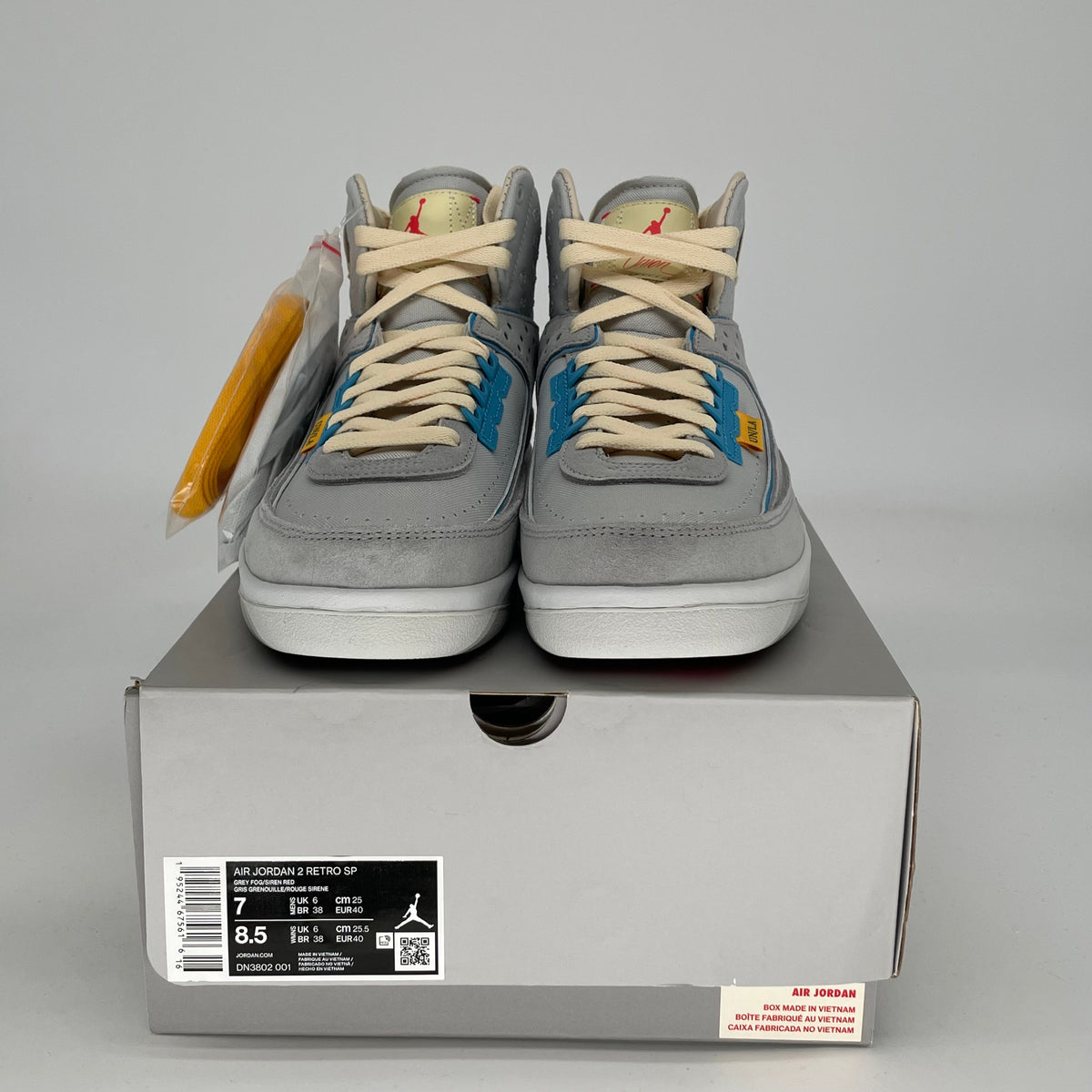 Jordan 2 Retro SP Union Grey Fog
