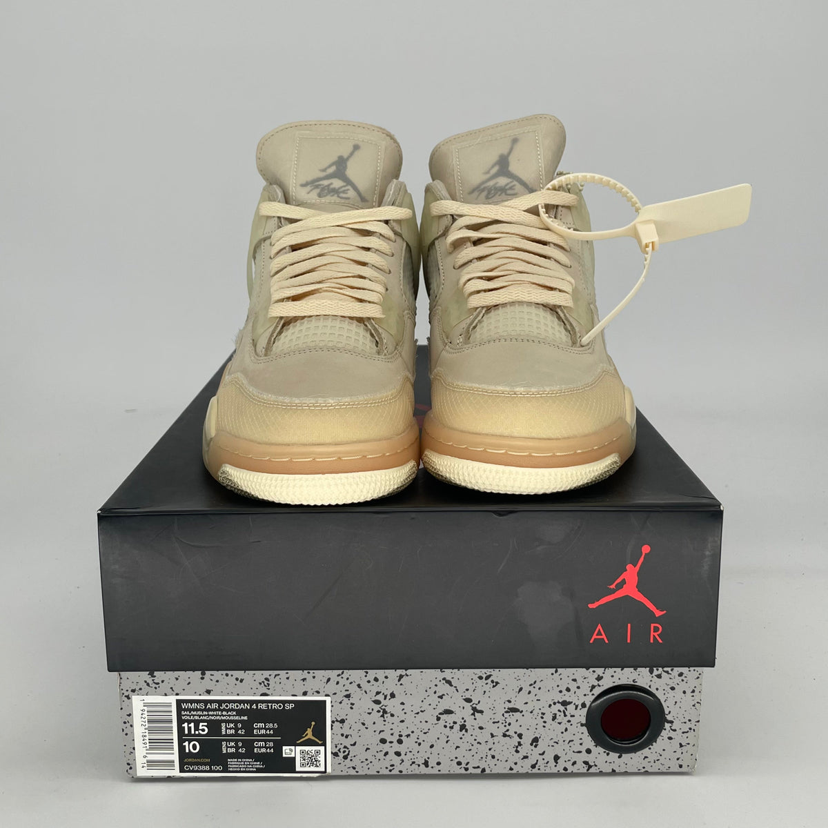 Jordan 4 Retro Off-White Sail (Women's)