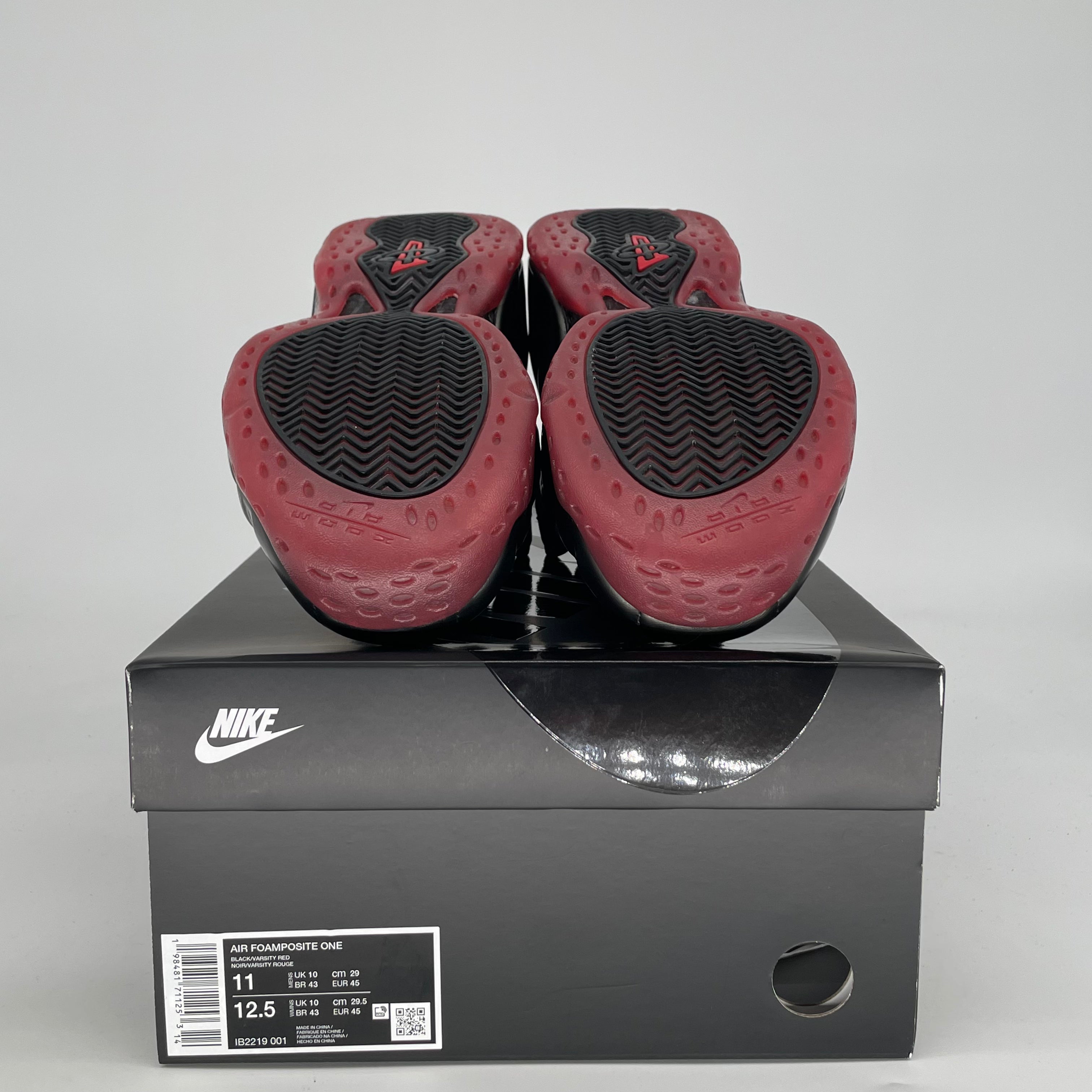 NIKE AIR FOAMPOSITE ONE COUGH DROP IB2219-001 SIZE 11/12.5W