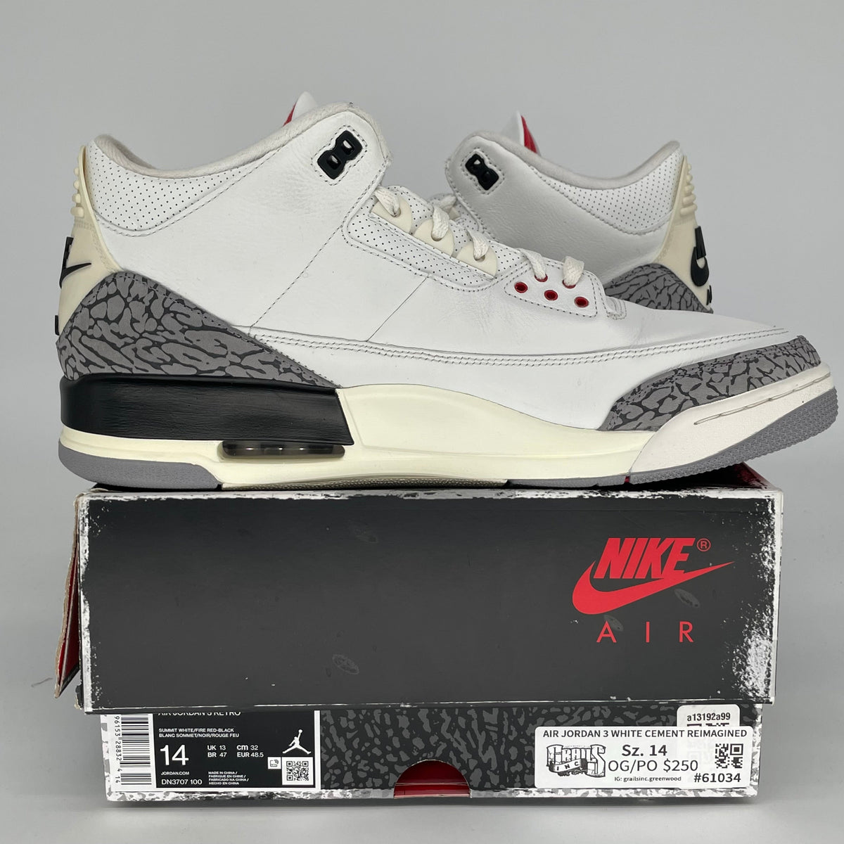 Jordan 3 Retro White Cement Reimagined