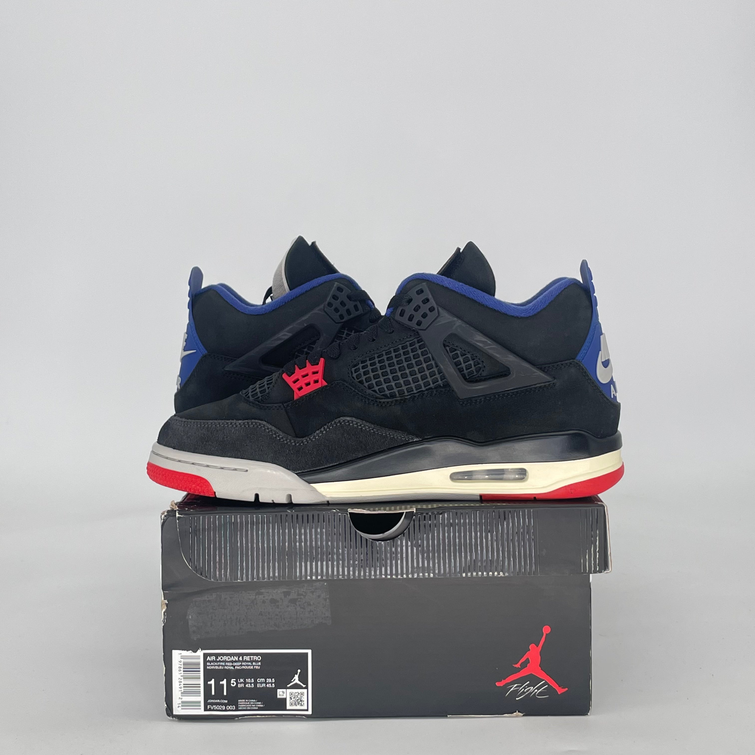 AIR JORDAN 4 RARE AIR (GOLD LETTERING) FV5029-003 SIZE 11.5/13W