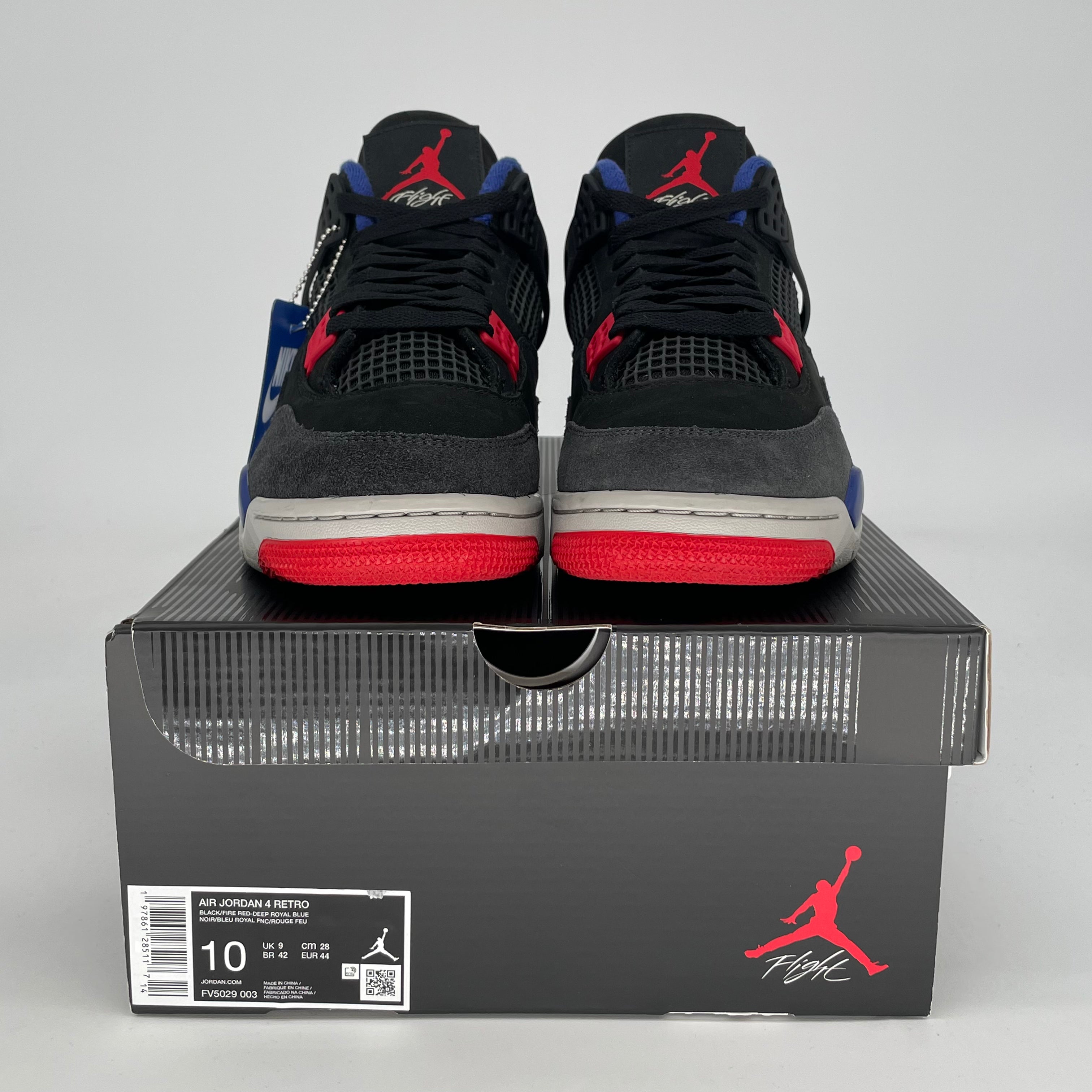 AIR JORDAN 4 RARE AIR GOLD LETTERING FV5029-003 SIZE 10/11.5W