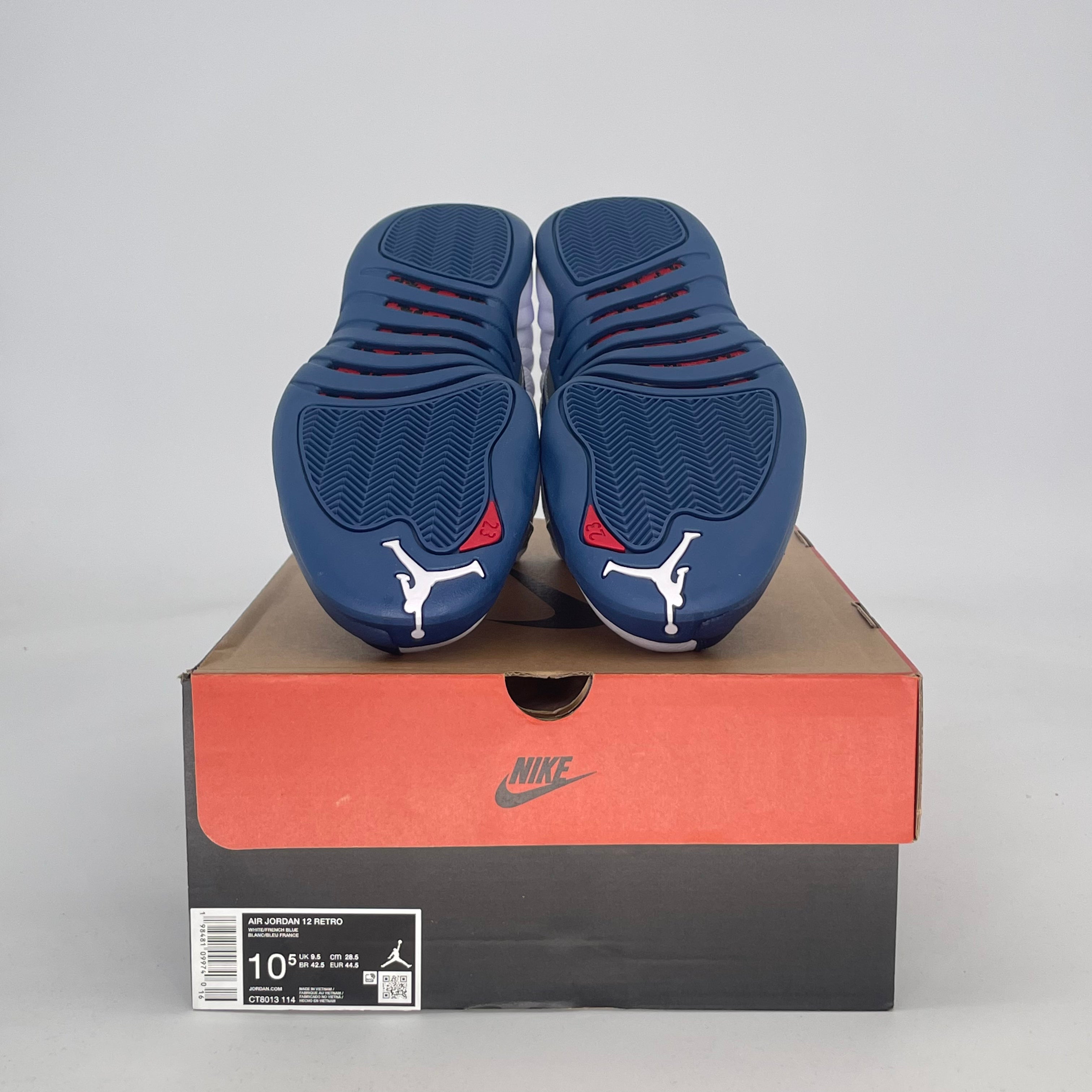 AIR JORDAN 12 FRENCH BLUE CT8013-114 SIZE 10.5/12W