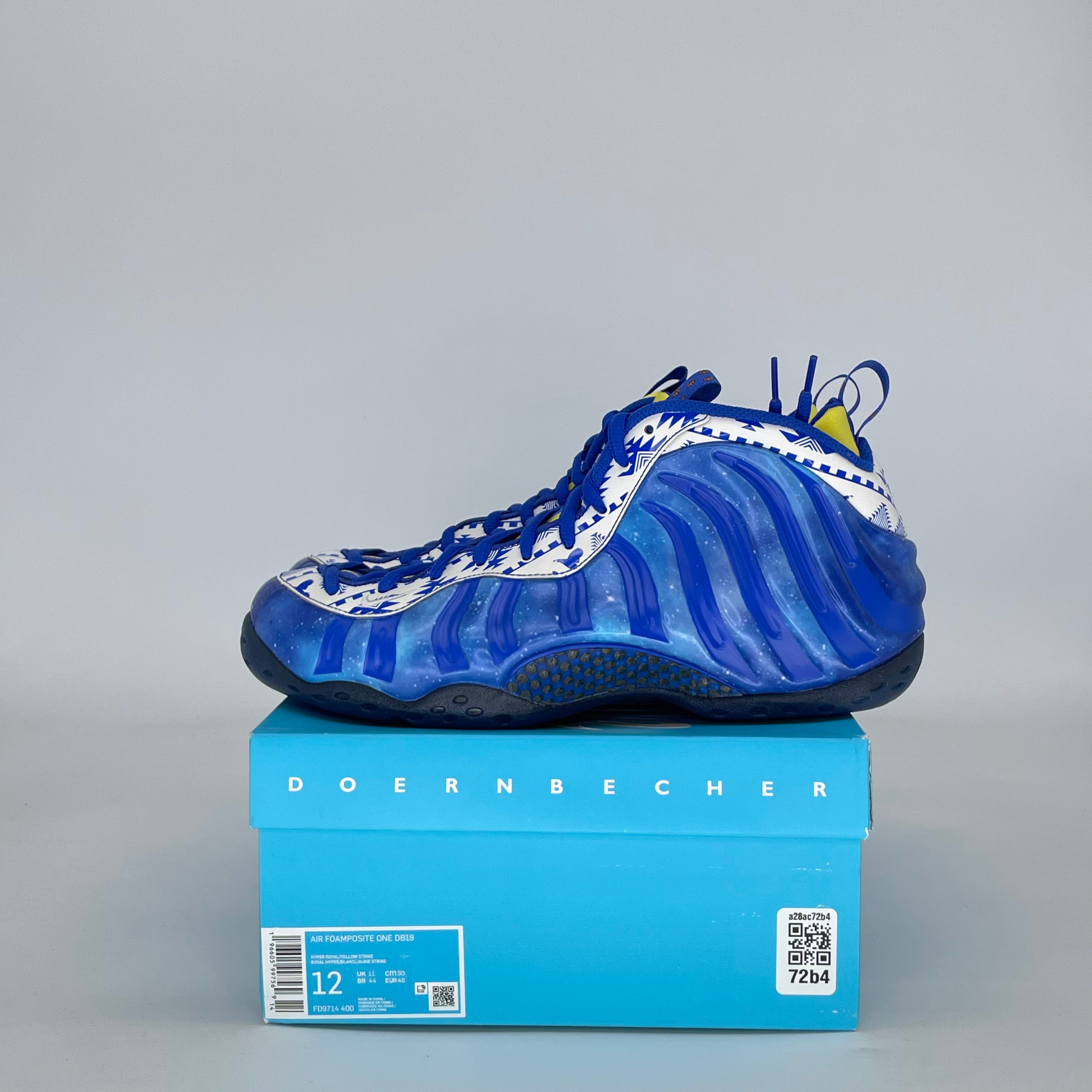 NIKE AIR FOAMPOSITE ONE DOERNBECHER FD9714-400 SIZE 12/13.5W