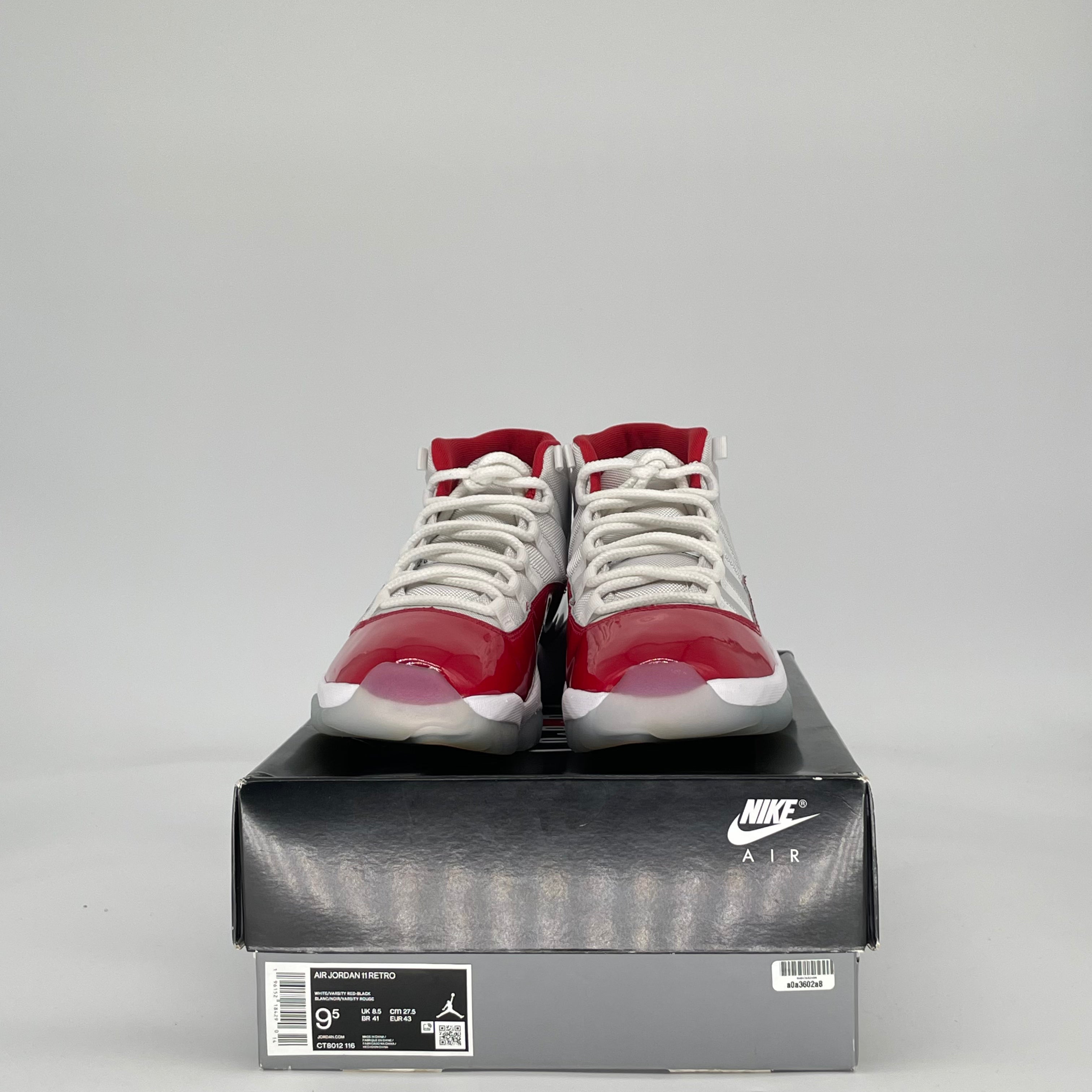 AIR JORDAN 11 CHERRY (2022) CT8012-116 SIZE 9.5/11W